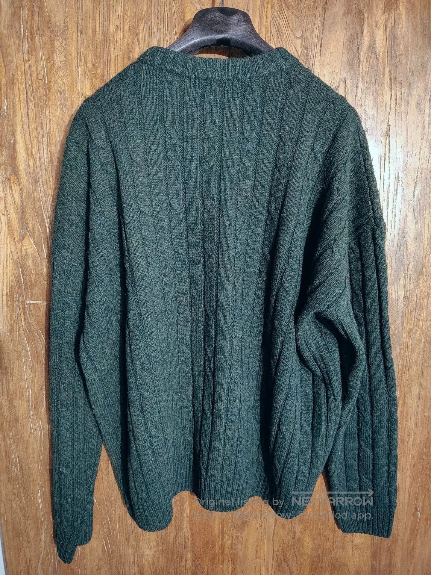 Fred Perry Fred Perry Retro Cable Knit Sweater. Size US XXL / EU 58 / 5 - 5 Thumbnail