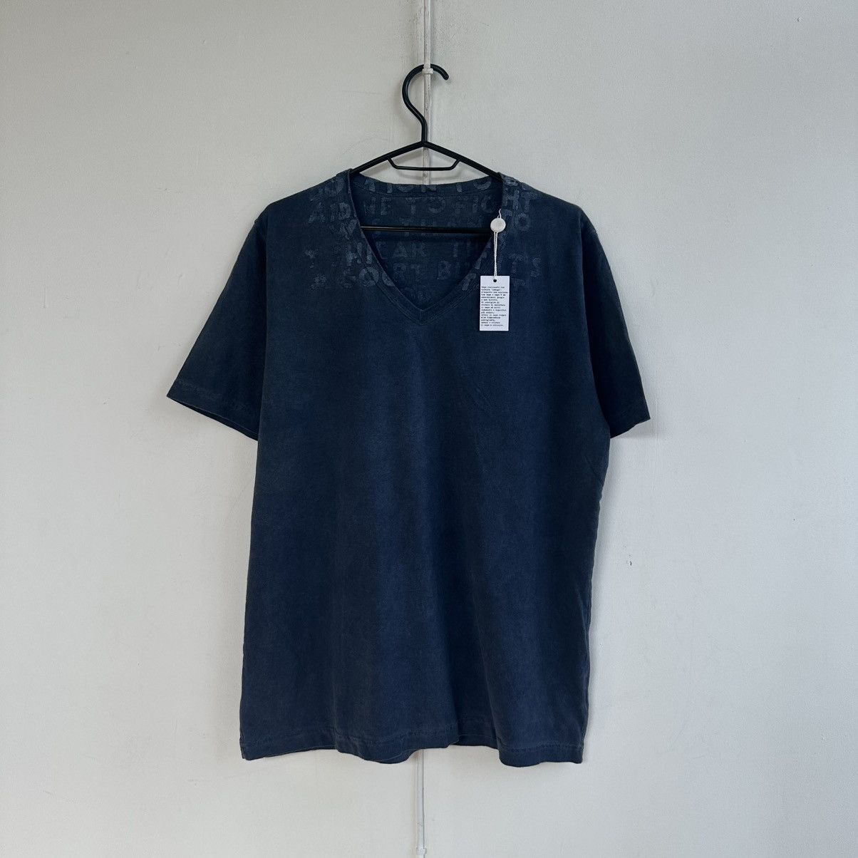 Maison Margiela MAISON MARTIN MARGIELA AIDS Awareness Tee T-Shirt Garment Size US M / EU 48-50 / 2 - 3 Thumbnail
