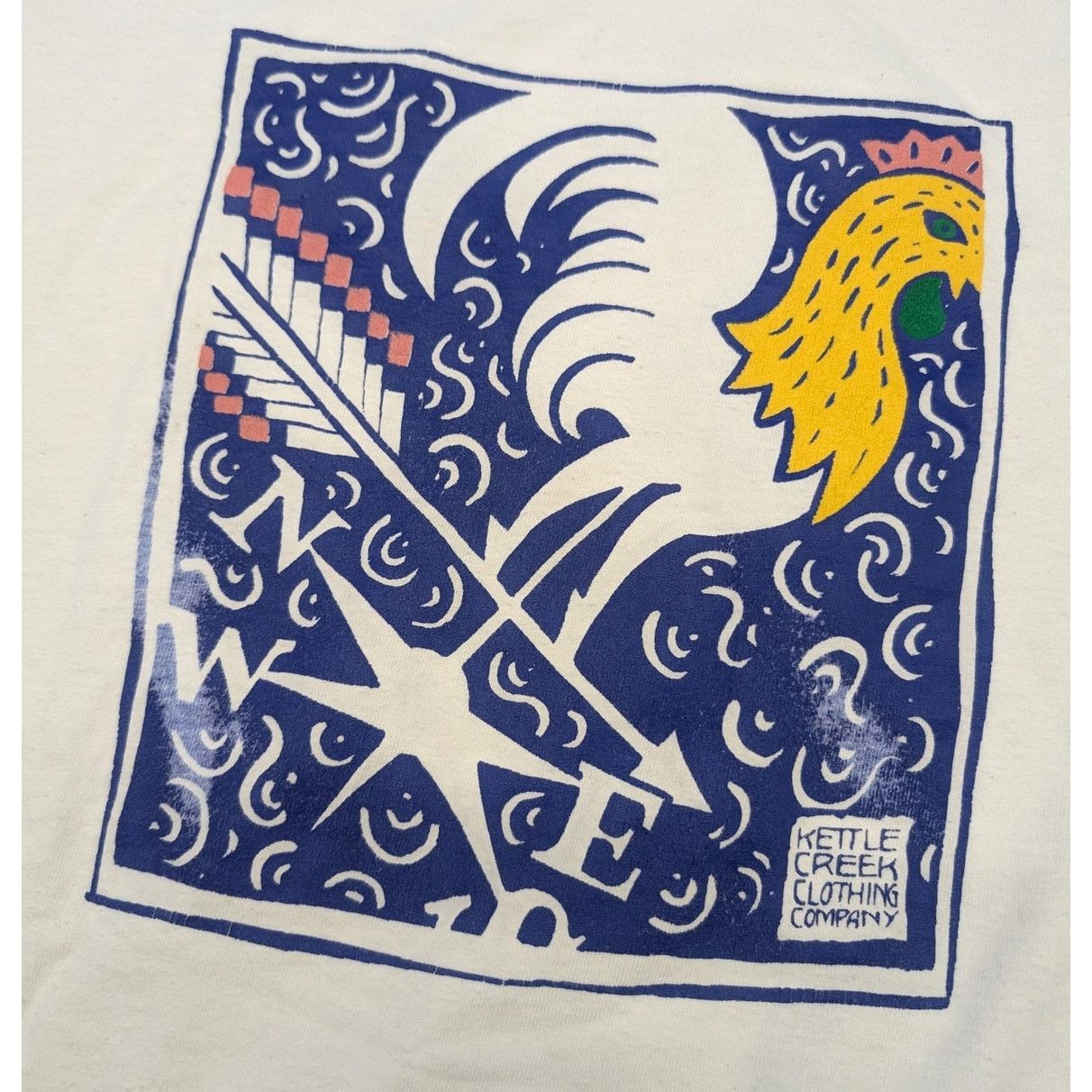 Columbia × Vintage Vintage Kettle Creek Clothing Company Weather Vane t-shirt Size US XL / EU 56 / 4 - 2 Thumbnail