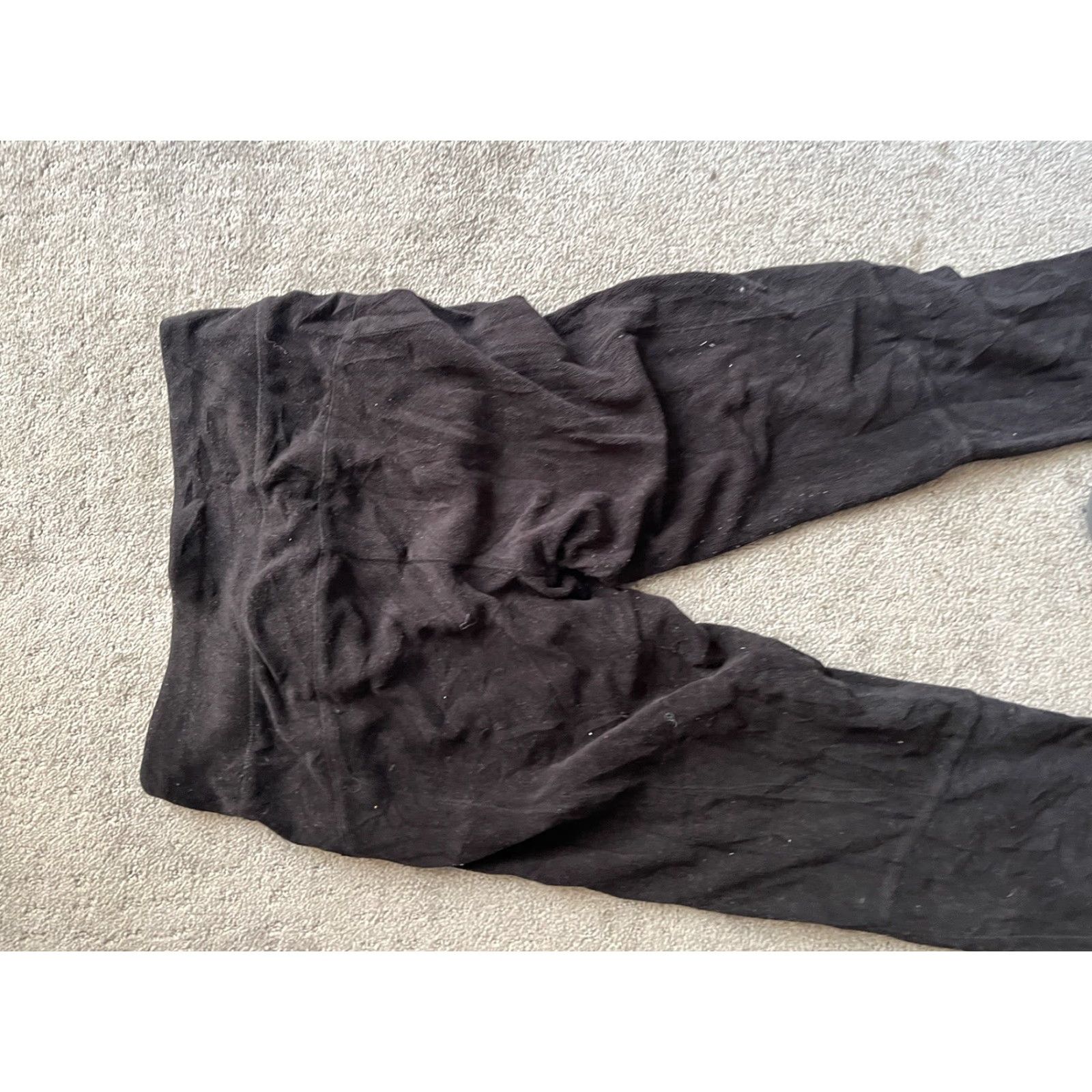 Calvin Klein Calvin Klein Performance Leggings Medium Black Waistband Pants Size 32" / US 10 / IT 46 - 4 Thumbnail