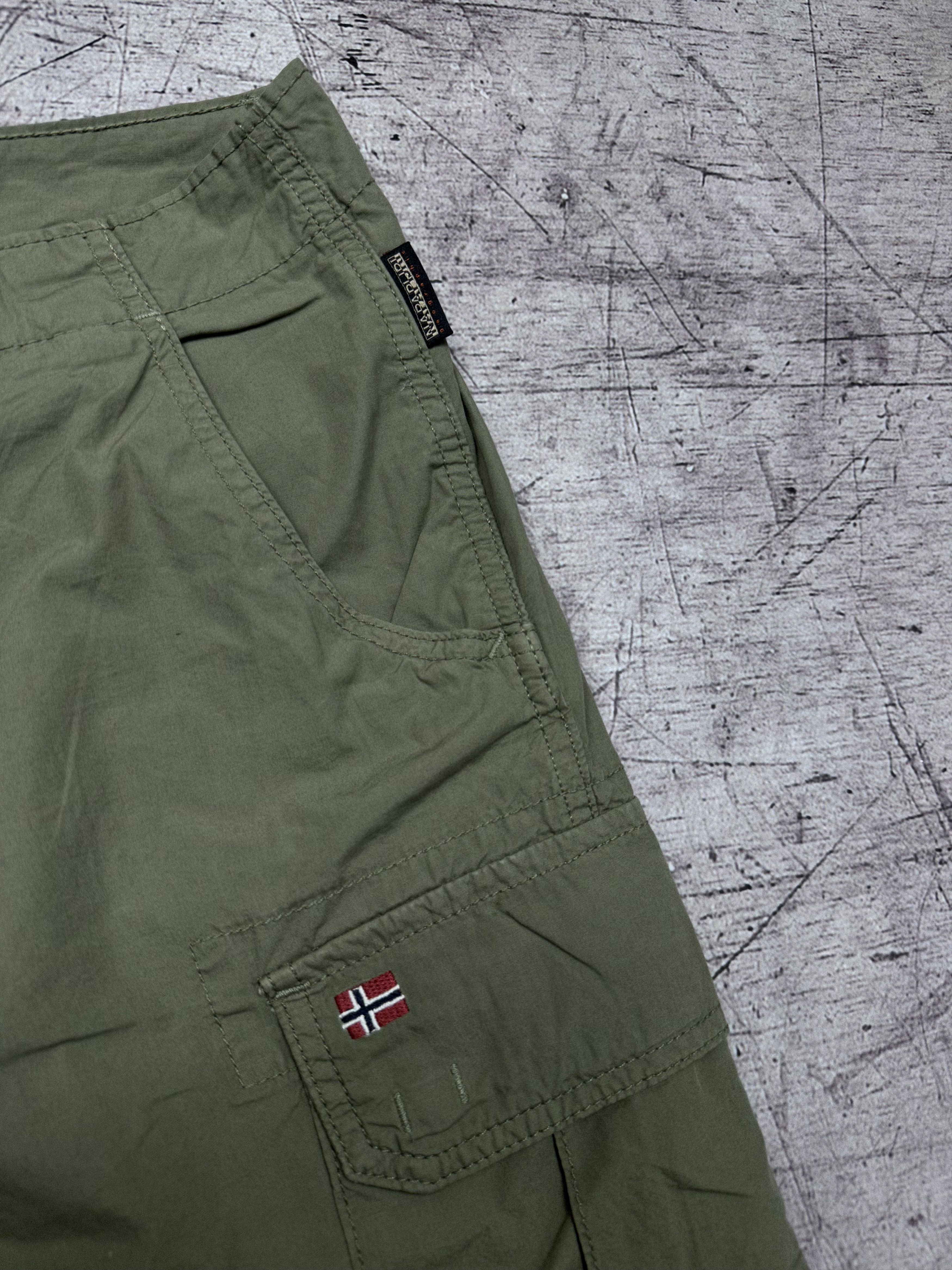 Napapijri Napapijri Mens Cargo Shorts Size US 34 / EU 50 - 3 Thumbnail