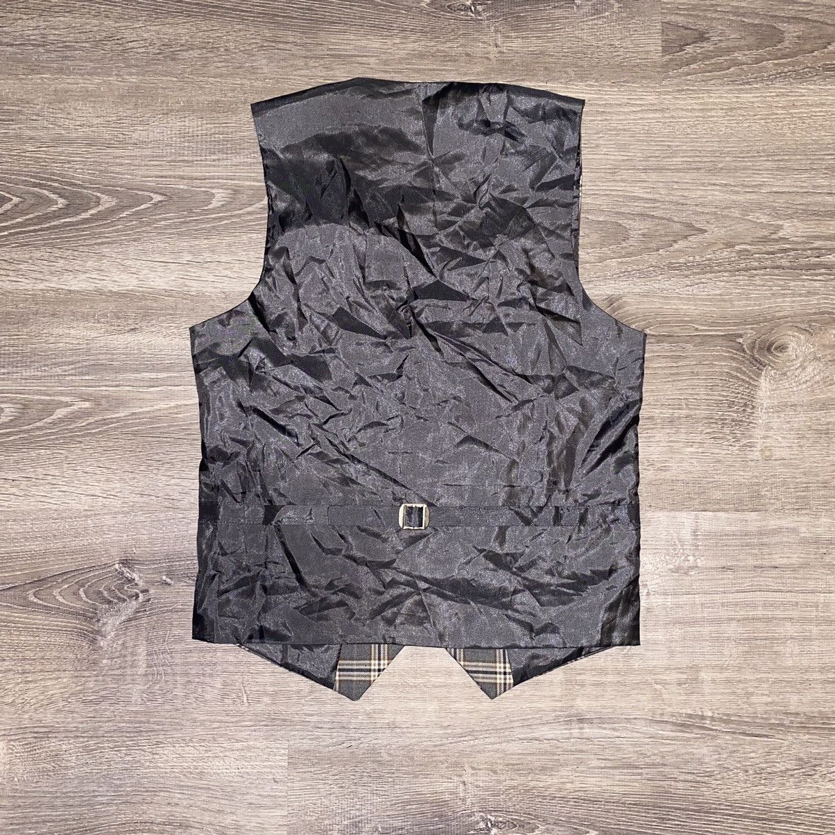 Boohoo BoohooMAN Heritage Check Vest Size 34R - 2 Thumbnail