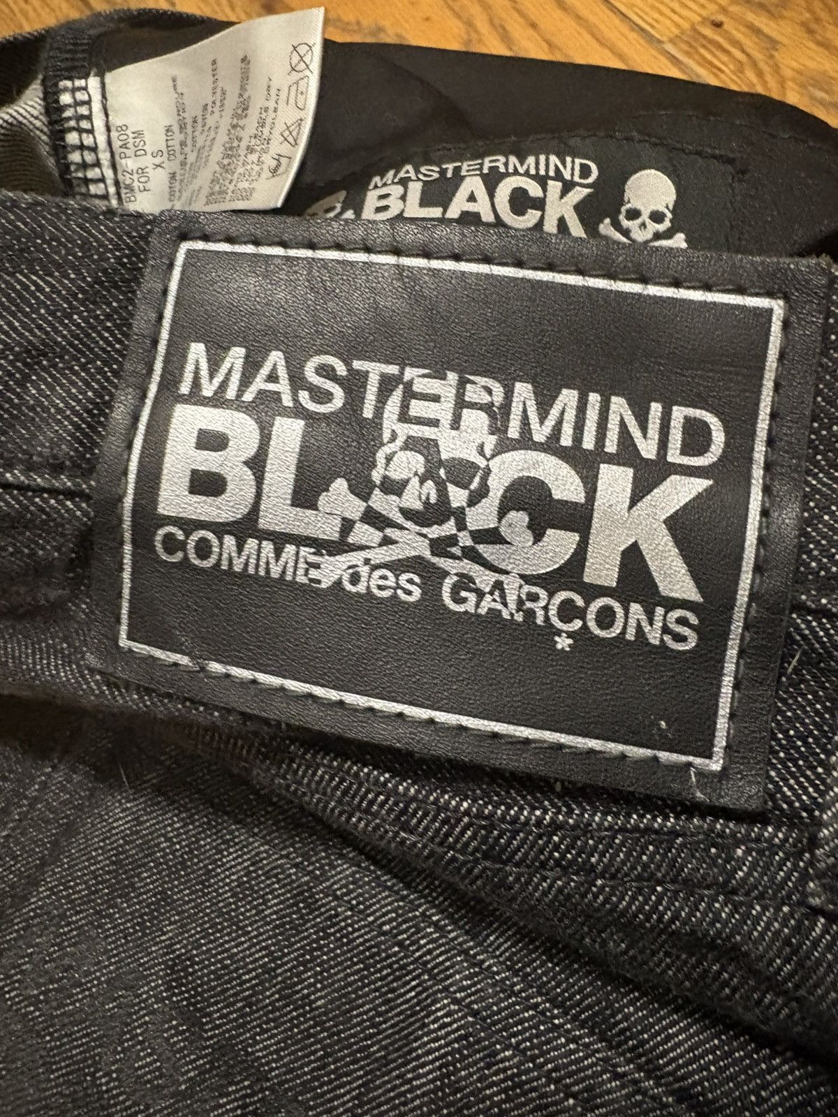 Comme des Garcons MASTERMIND JAPAN X COMME DES GARCONS PLEATED WRAPSKIRT Size US 28 / EU 44 - 8 Thumbnail