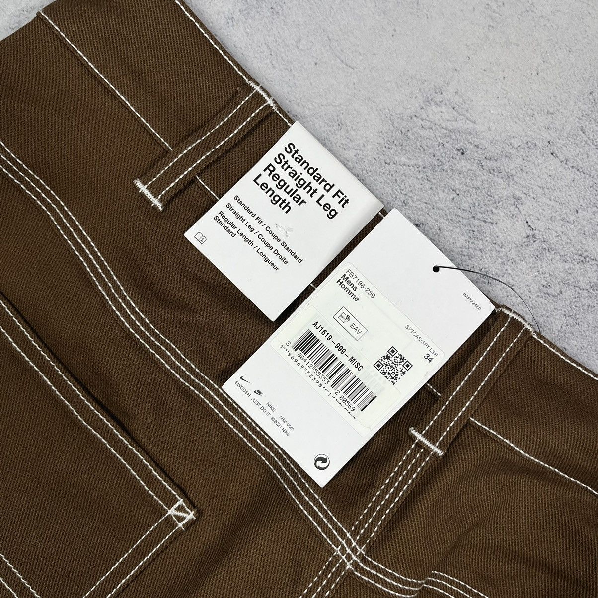 NWT Nike carpenter cargo brown pants