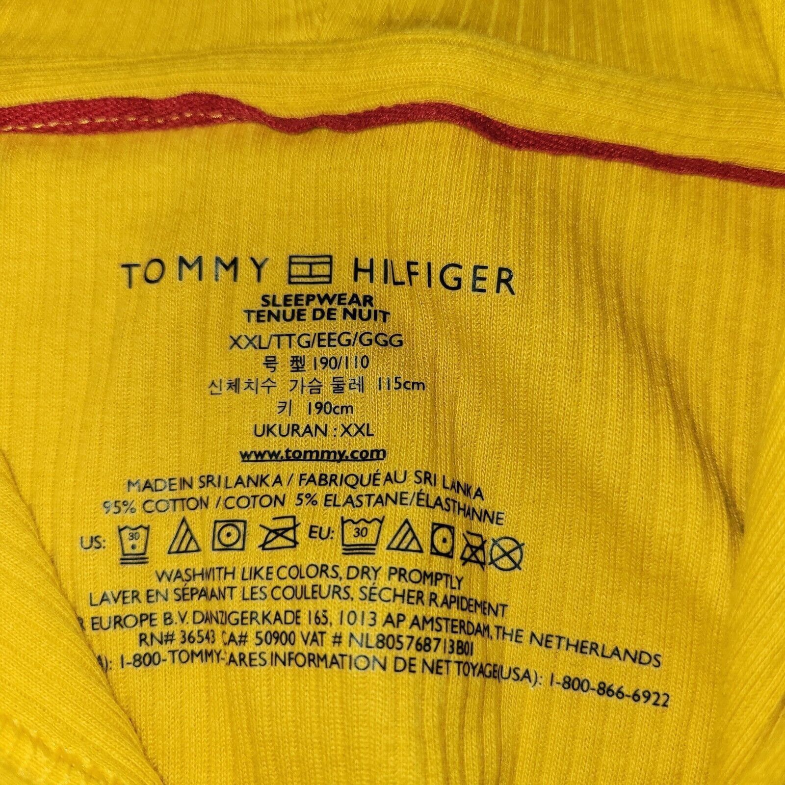 Tommy Hilfiger Men's Tommy Hilfiger Ribbed Hoodie. Size XL. New With Tags Size US XL / EU 56 / 4 - 7 Thumbnail