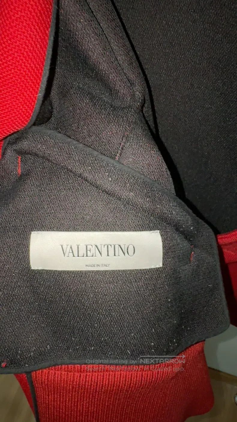 Valentino Valentino Red wool jacket Size L / US 10 / IT 46 - 4 Thumbnail