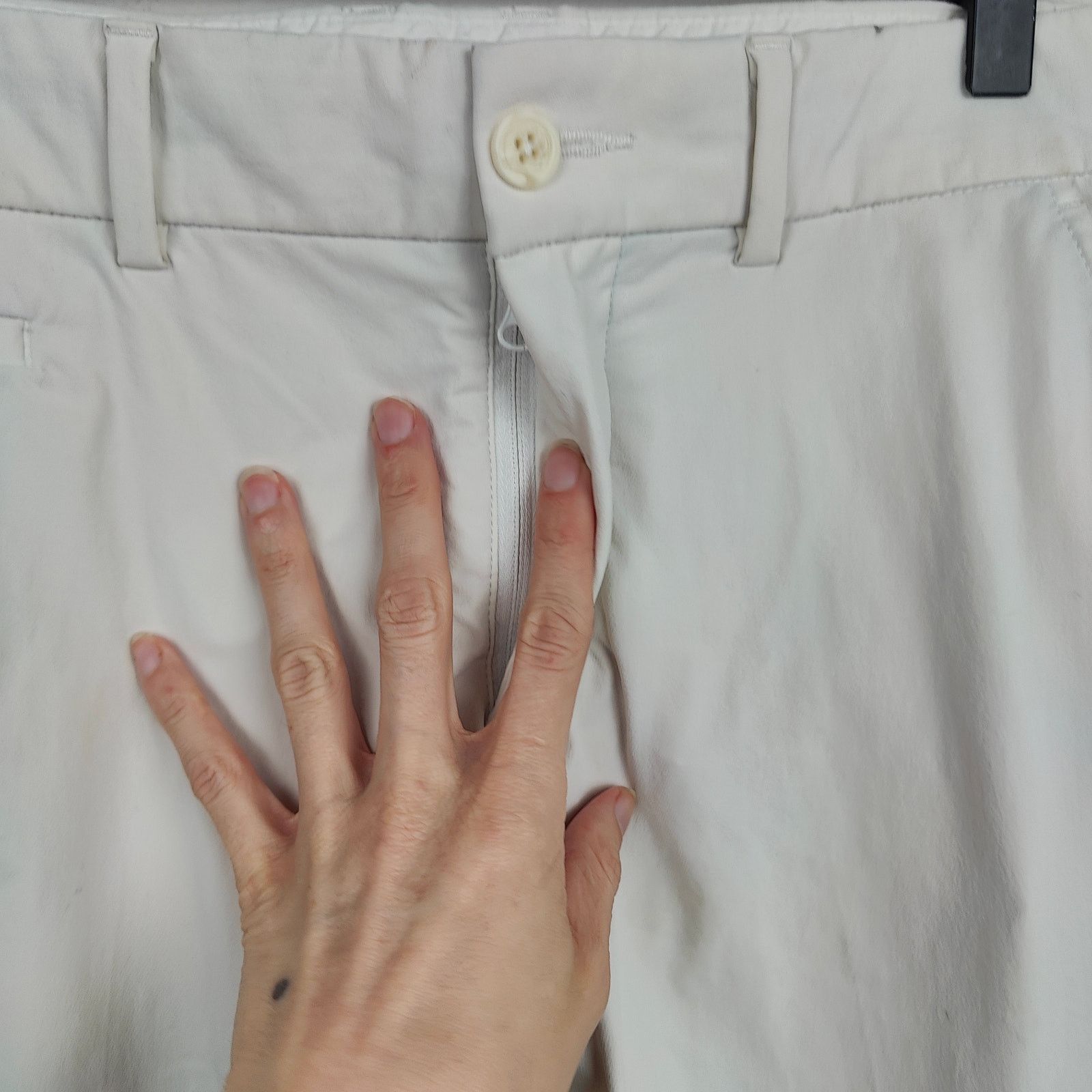 KJUS Kjus Ike Pants Mens 30x32 Tailored Tit White Stretch Golf Size US 30 / EU 46 - 4 Thumbnail