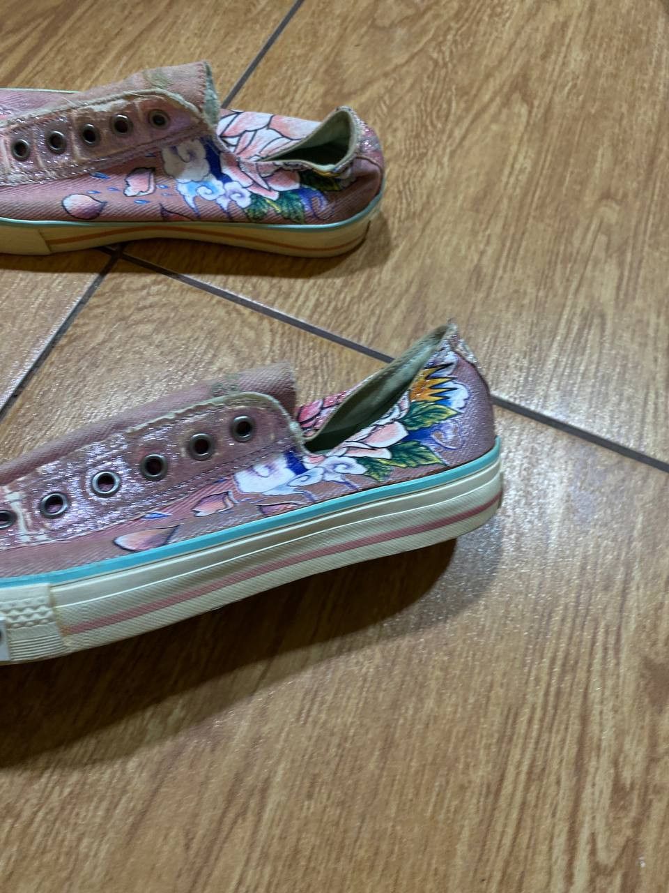 Ed Hardy Vintage ed hardy rare low top sneakers Size US 8 / IT 38 - 3 Thumbnail