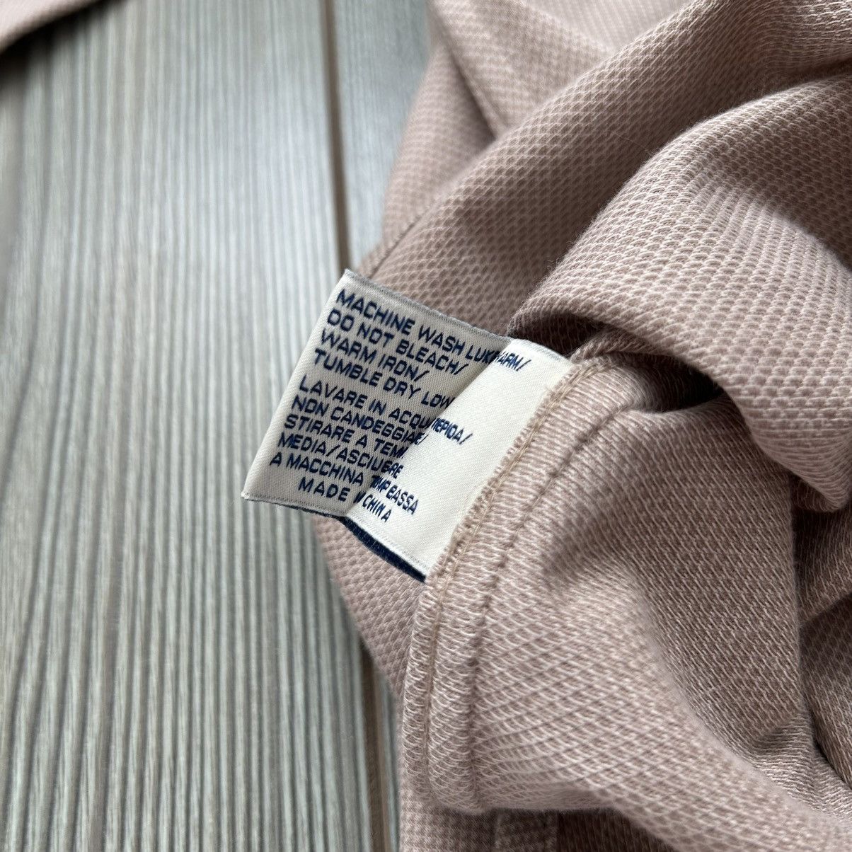 Boggi 💵 Boggi Milano Oldmoney Slim Fit Beige Shirt Size US XL / EU 56 / 4 - 12 Thumbnail