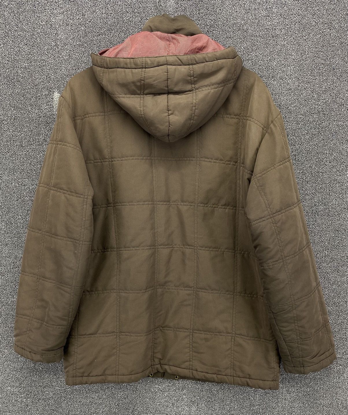 Japanese Brand Vintage Kansai Yamamoto Hoodie Quilted Down Jacket Size US M / EU 48-50 / 2 - 13 Thumbnail