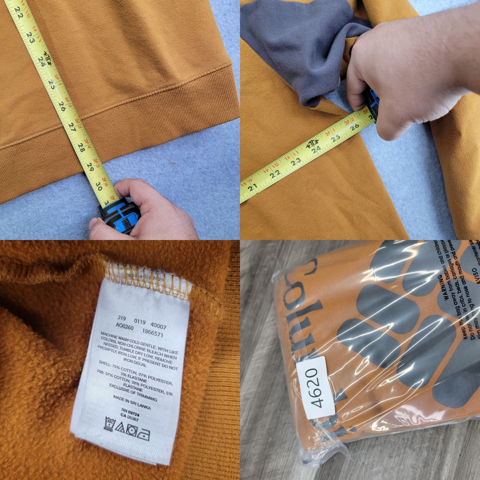 Logo 7 Columbia Sweatshirt Mens XL Brown Gray Crewneck Pullover Logo Outdoors Casual Size US XL / EU 56 / 4 - 8 Thumbnail