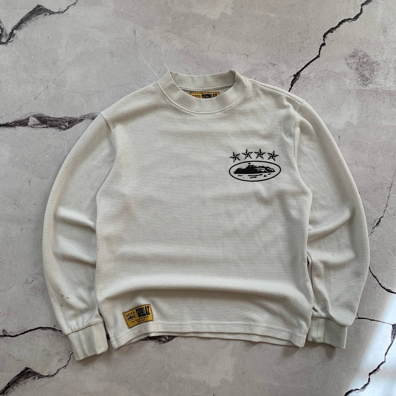 Rare Corteiz Alkatraz Waffle Longsleeve Tee