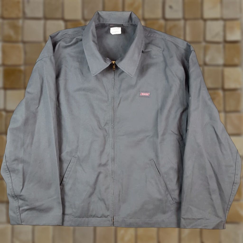 Dickies VINTAGE Dickies Canvas Work Jacket Men 2X Blue Workwear Y2K Grunge Outdoor Southwestern Size US XXL / EU 58 / 5 - 1 Thumbnail