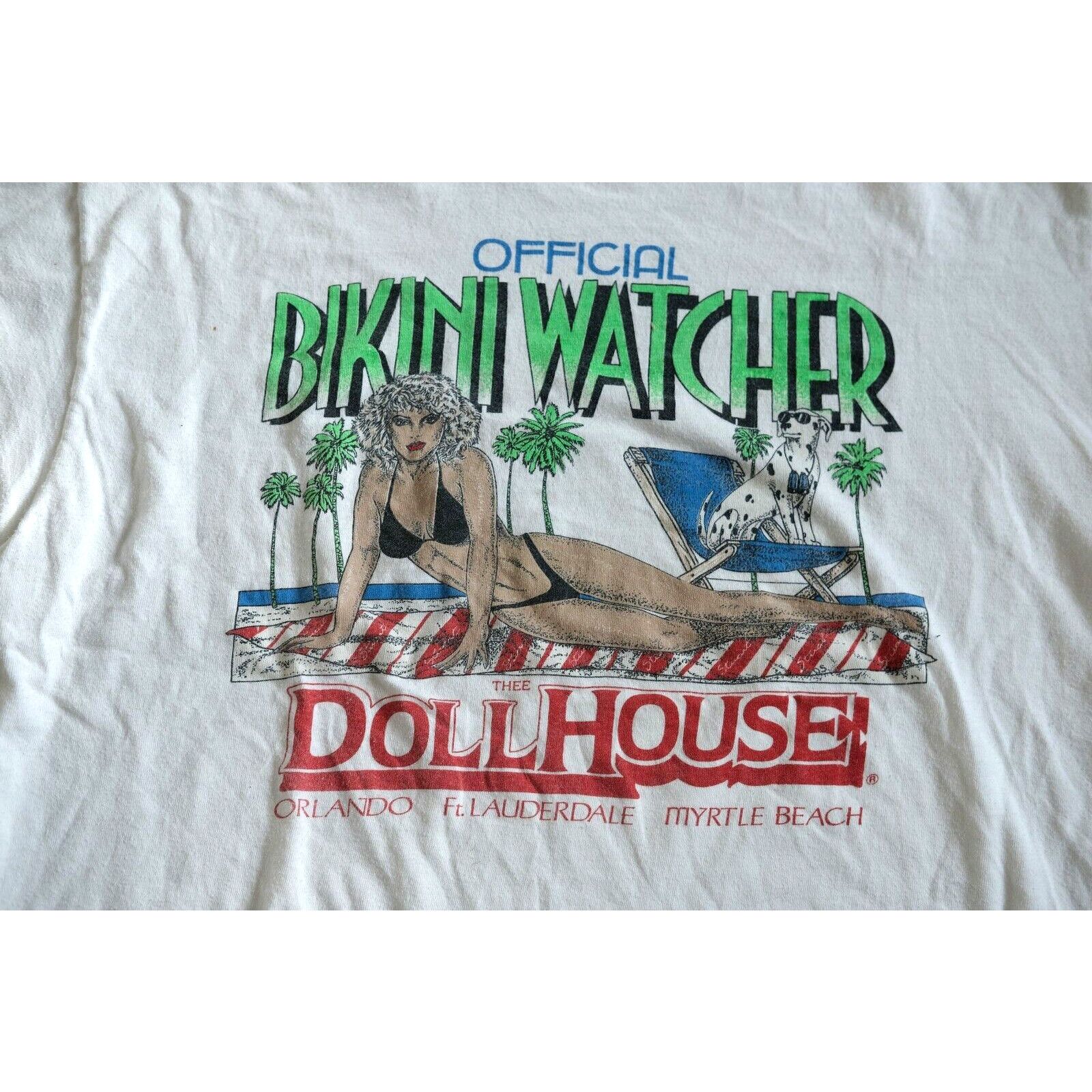 Other Vintage 90s Resort Works Bikini Watcher Shirt XL Mens Size US XL / EU 56 / 4 - 3 Thumbnail