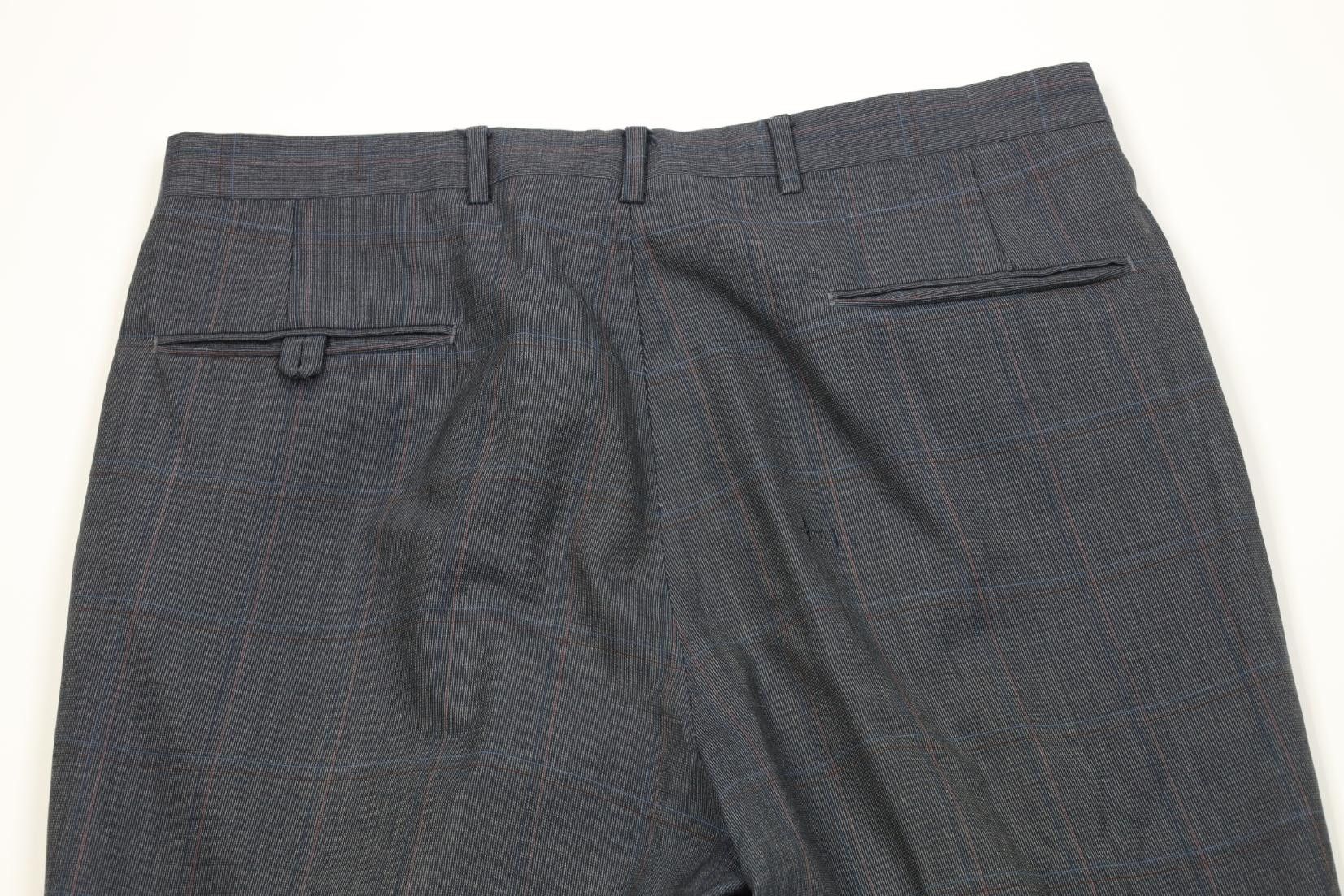 Vintage Vintage 70s Streetwear Flared Wide Leg Chino Pants Plaid USA Size US 34 / EU 50 - 9 Thumbnail