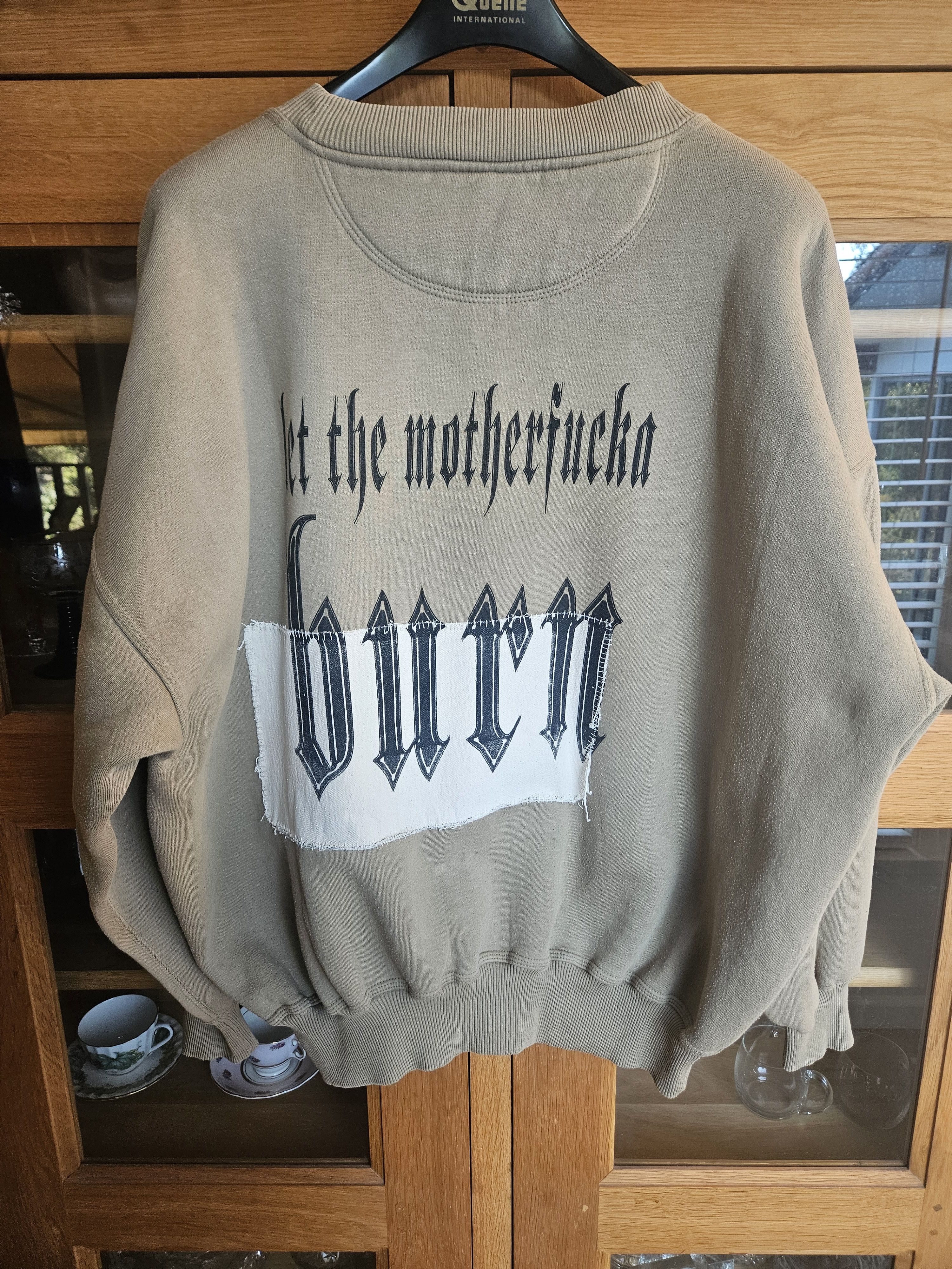 Vintage Notre Dame 2019 Fire Custom College Sweater Size US XL / EU 56 / 4 - 4 Thumbnail