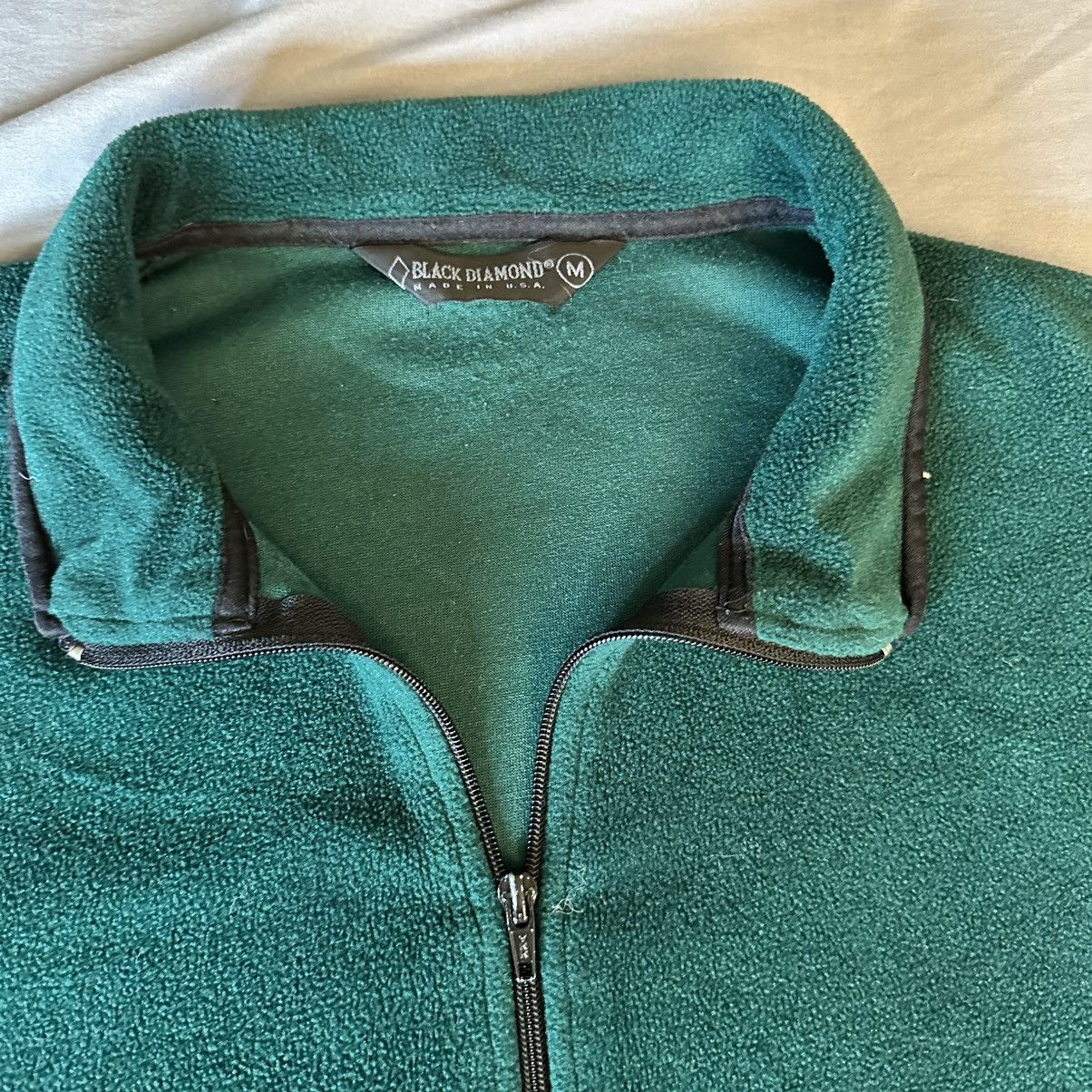 Black Diamond Vintage Black Diamond Forrest Green Fleece Zip Up Jacket Size US M / EU 48-50 / 2 - 3 Thumbnail