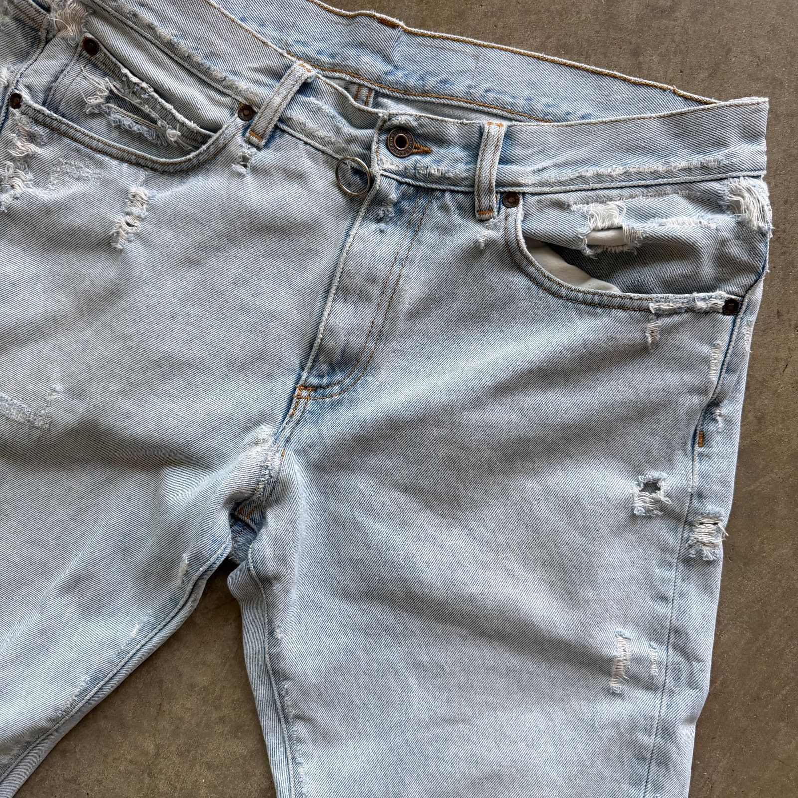 Off-White Off White Temperature Denim Blue Size US 32 / EU 48 - 2 Thumbnail
