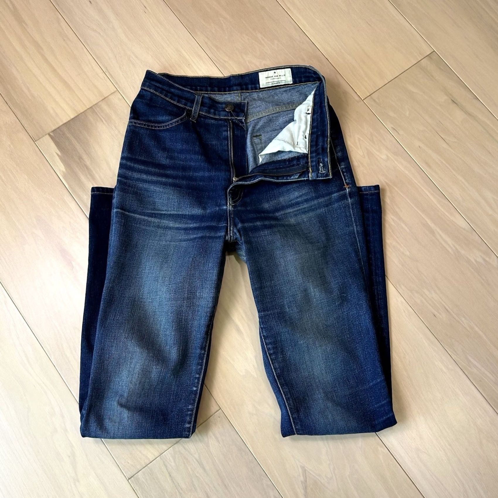 Imogene + Willie Imogene + Willie Elizabeth High Rise Skinny Denim Jeans Women’s 26 **Repair Size 26" / US 2 / IT 38 - 5 Thumbnail