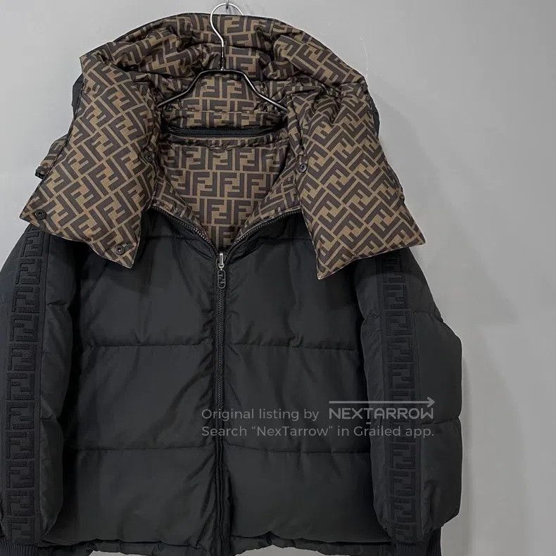 Fendi Fendi Double-sided wear printed monogram down jacket Size S / US 4 / IT 40 - 5 Thumbnail