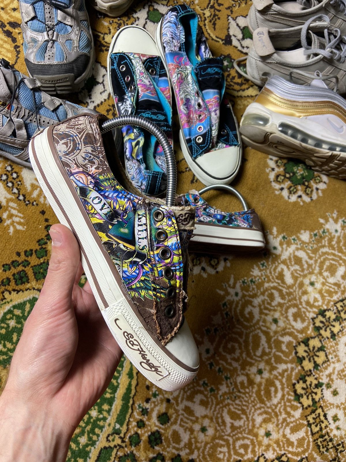 Ed hardy sneakers hotsell
