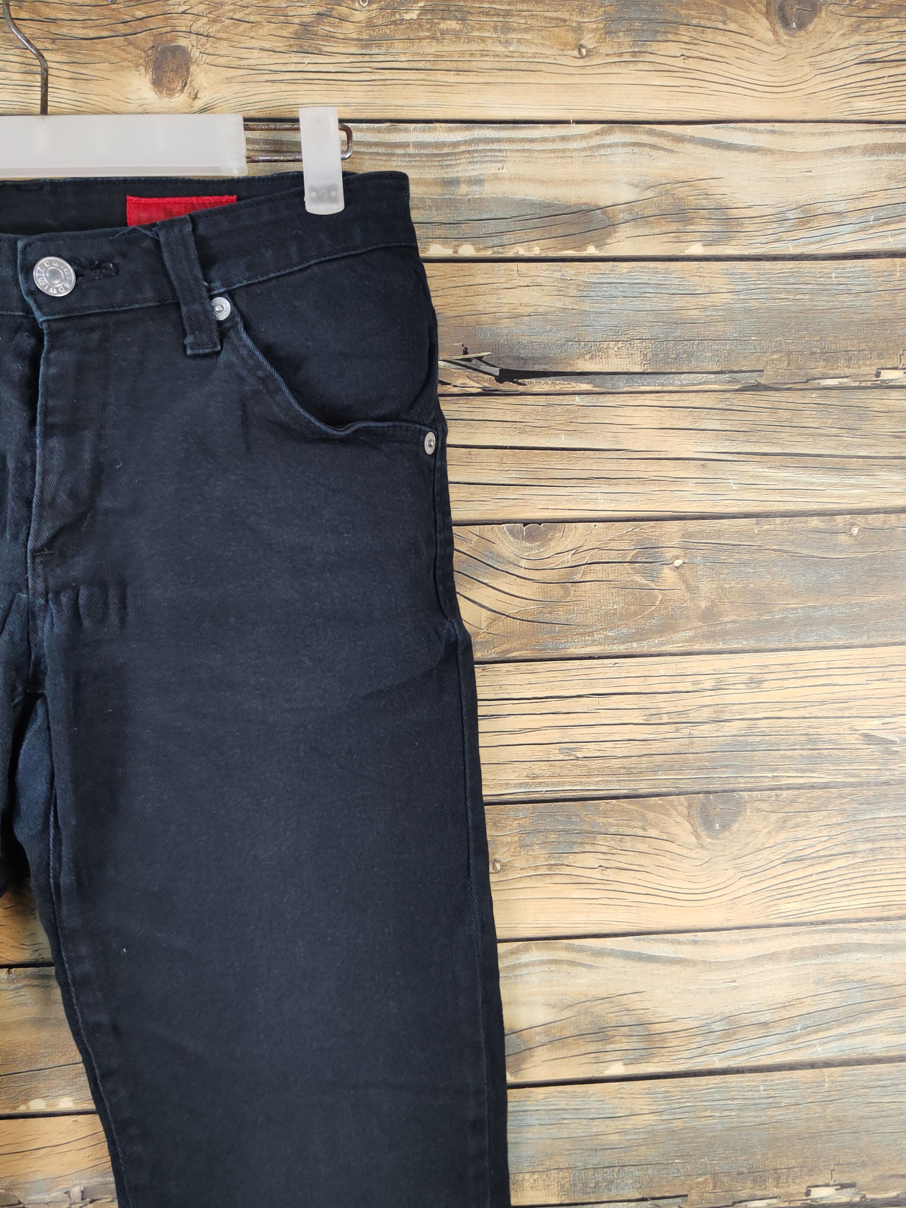Edwin Edwin Black Distressed Ripped denim Jeans #W1501 Size US 30 / EU 46 - 5 Thumbnail