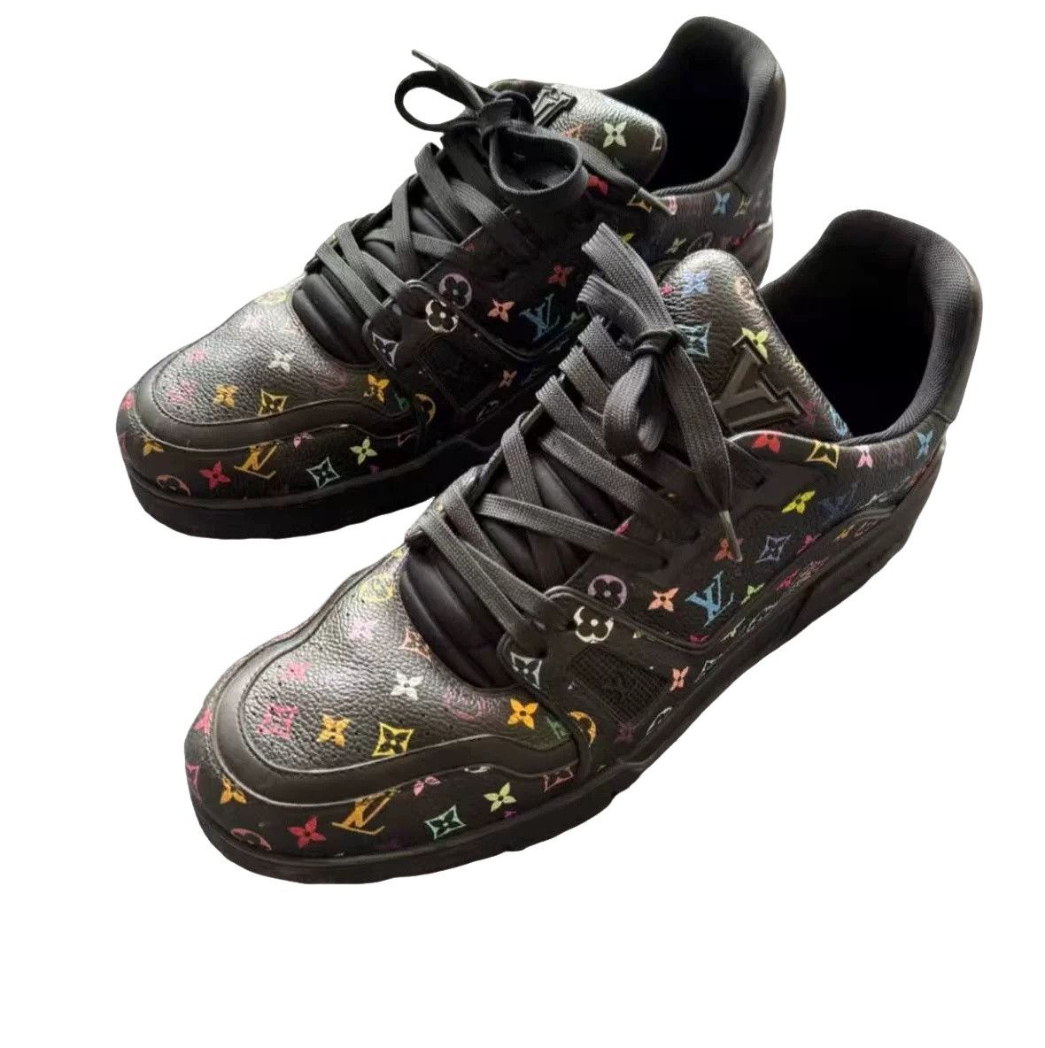 Louis Vuitton Louis Vuitton LV Trainer Multicolor Sneakers Size 11 Size US 11 / EU 44 - 1 Thumbnail