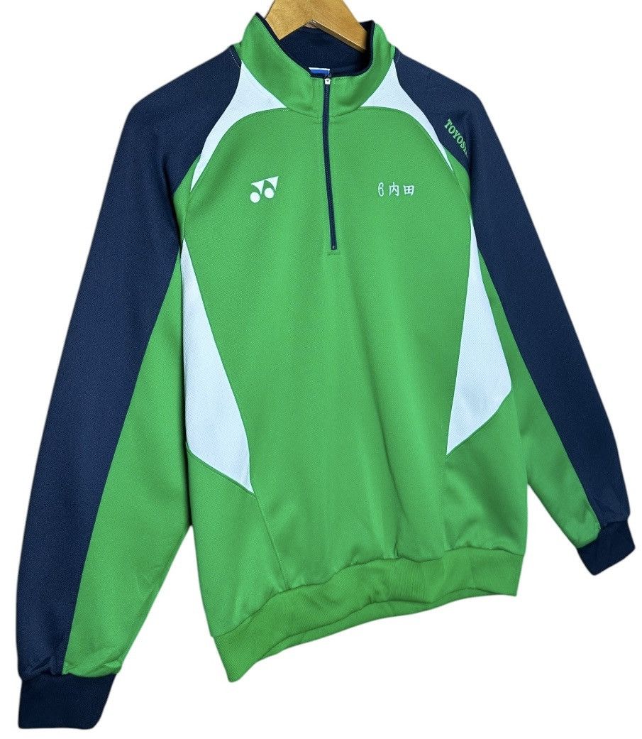 Japanese Brand Yonex Halfzipper Jacket Size US L / EU 52-54 / 3 - 3 Thumbnail