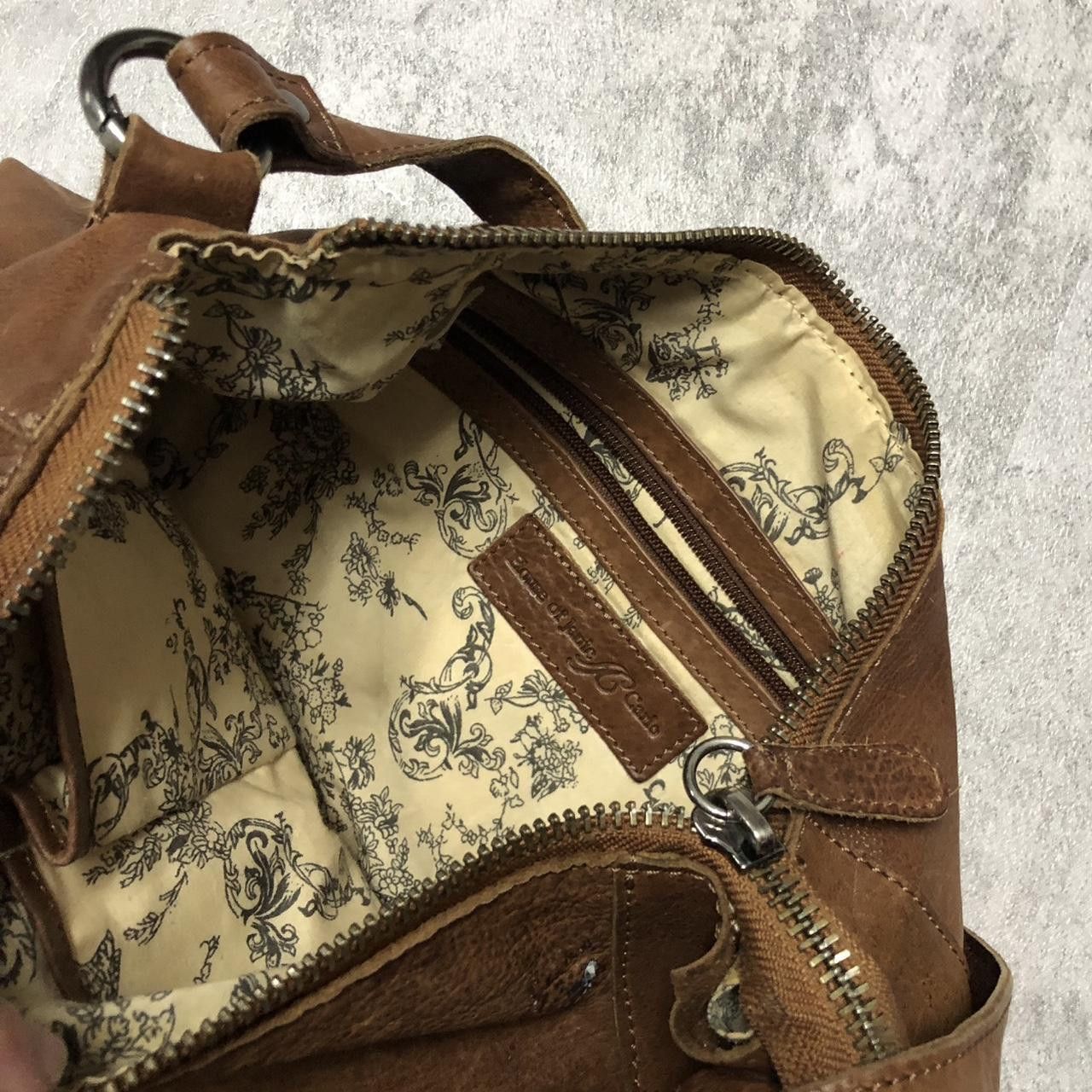 Other Brown leather shoulder bag with zipper closure Size ONE SIZE - 5 Thumbnail