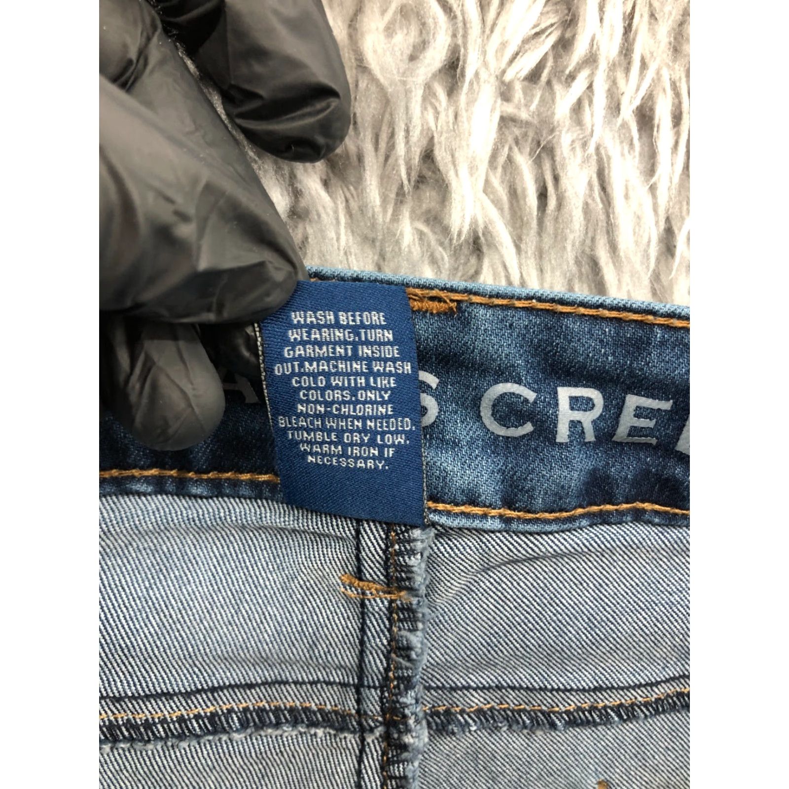Vintage Falls Creek Boyfriend Shorts Womens Size 8 Mid Rise Medium Wash Blue Shirt Womens Casual Summer Modern 90s Boys? Size 30" / US 8 / IT 44 - 8 Thumbnail