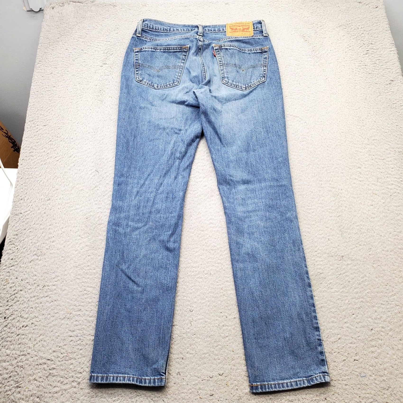 Levi's Levi's 511 Jeans Mens Size 32 Regular Blue Denim Straight 5-Pocket Red Tab Vintage? No Size US 32 / EU 48 - 2 Thumbnail
