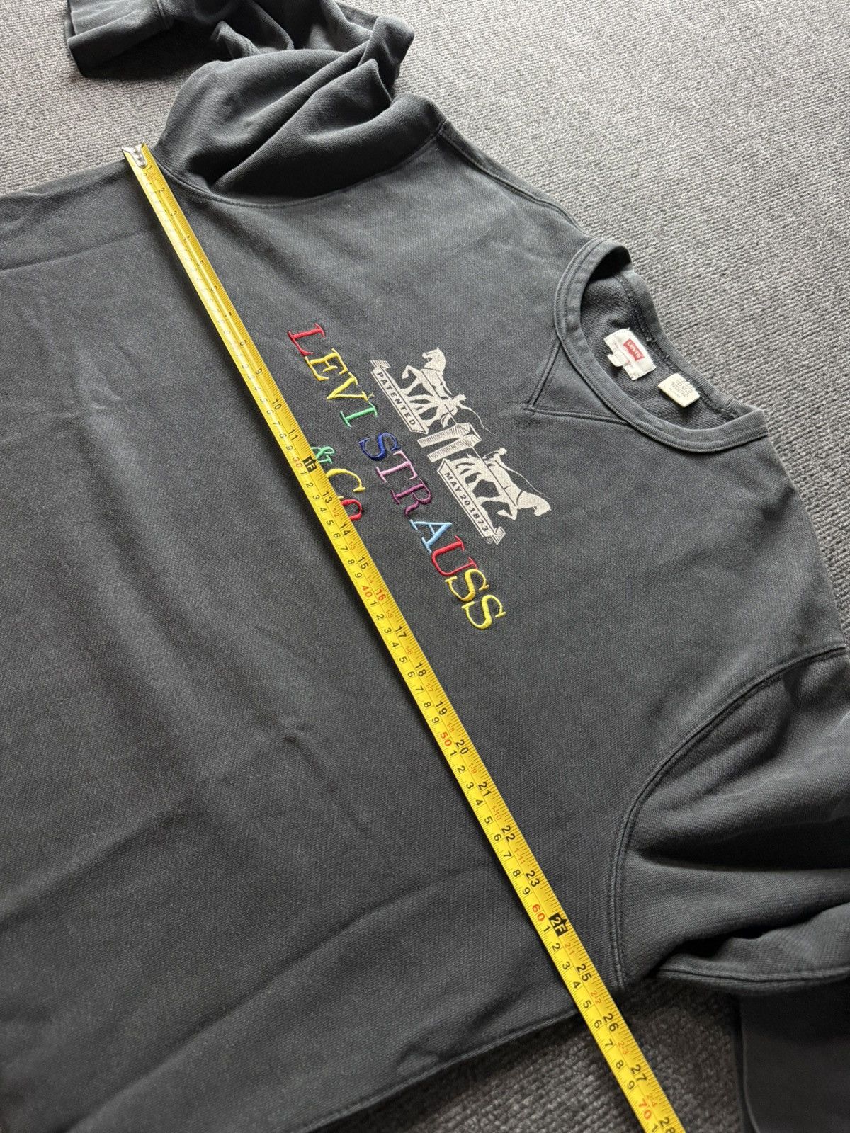 Levi's Vintage 00s USA Western Levi’s Embroidered Logo Sweatshirt Size US XL / EU 56 / 4 - 18 Thumbnail