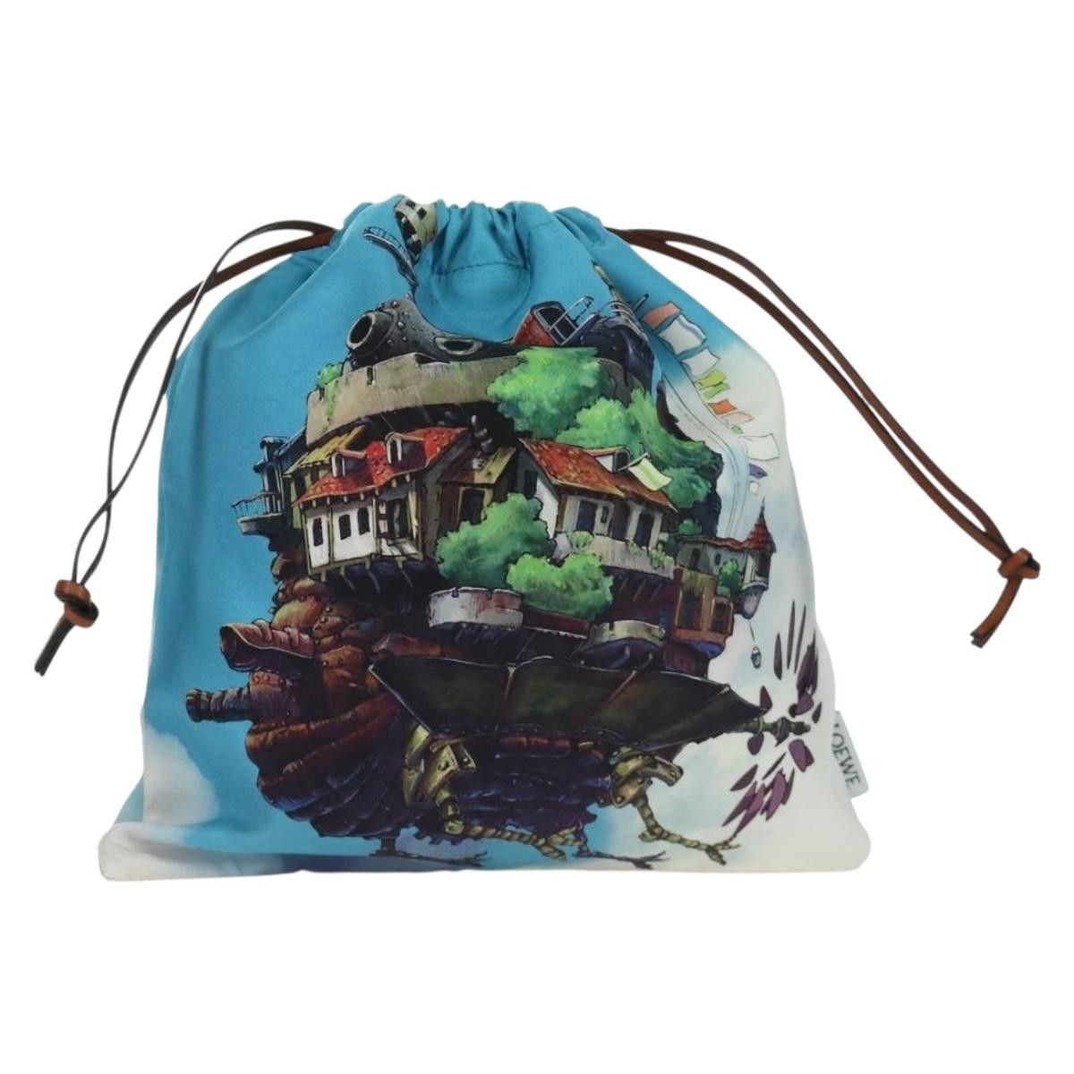Loewe Loewe Paula Drawstring Pouch Printed Canvas Size ONE SIZE - 1 Thumbnail