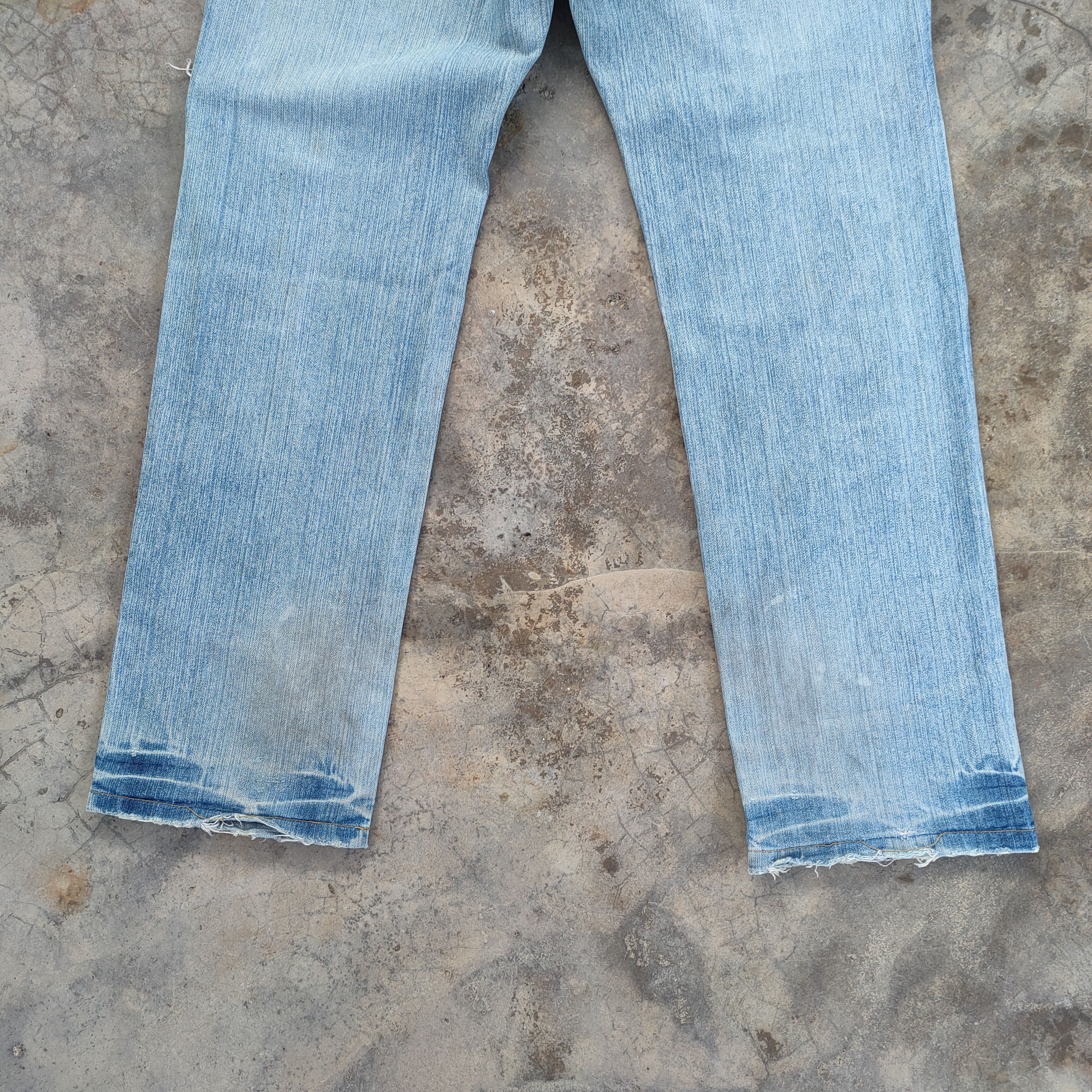 Japanese Brand × Jean × Vintage VINTAGE JAPANESE 1812 DISTRESSED FADED JEANS DENIM PANTS Size US 35 - 11 Thumbnail
