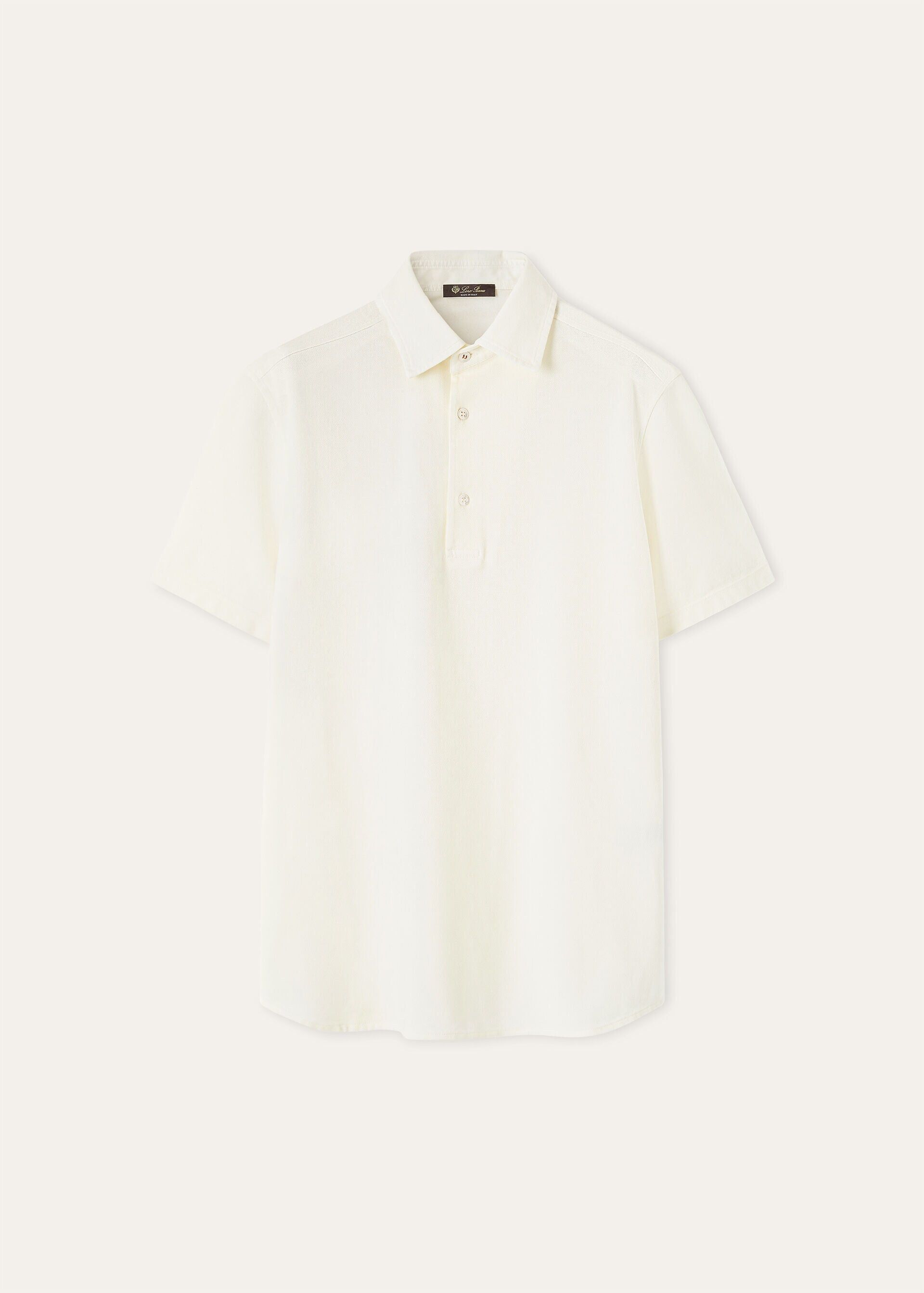 Loro Piana os11x0226 FAP9959 Brenna Polo Shirt in Quiet Horizon Size US XL / EU 56 / 4 - 1 Thumbnail