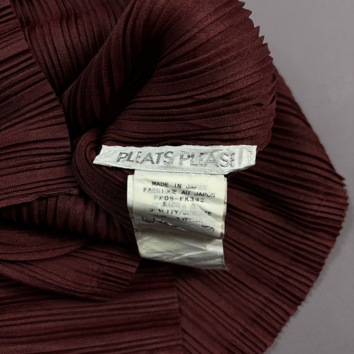 Japanese Brand × Pleats Please Issey Miyake Issey Miyake Pleats Please - Turtle Neck Sleeveless Size XS / US 0-2 / IT 36-38 - 3 Thumbnail