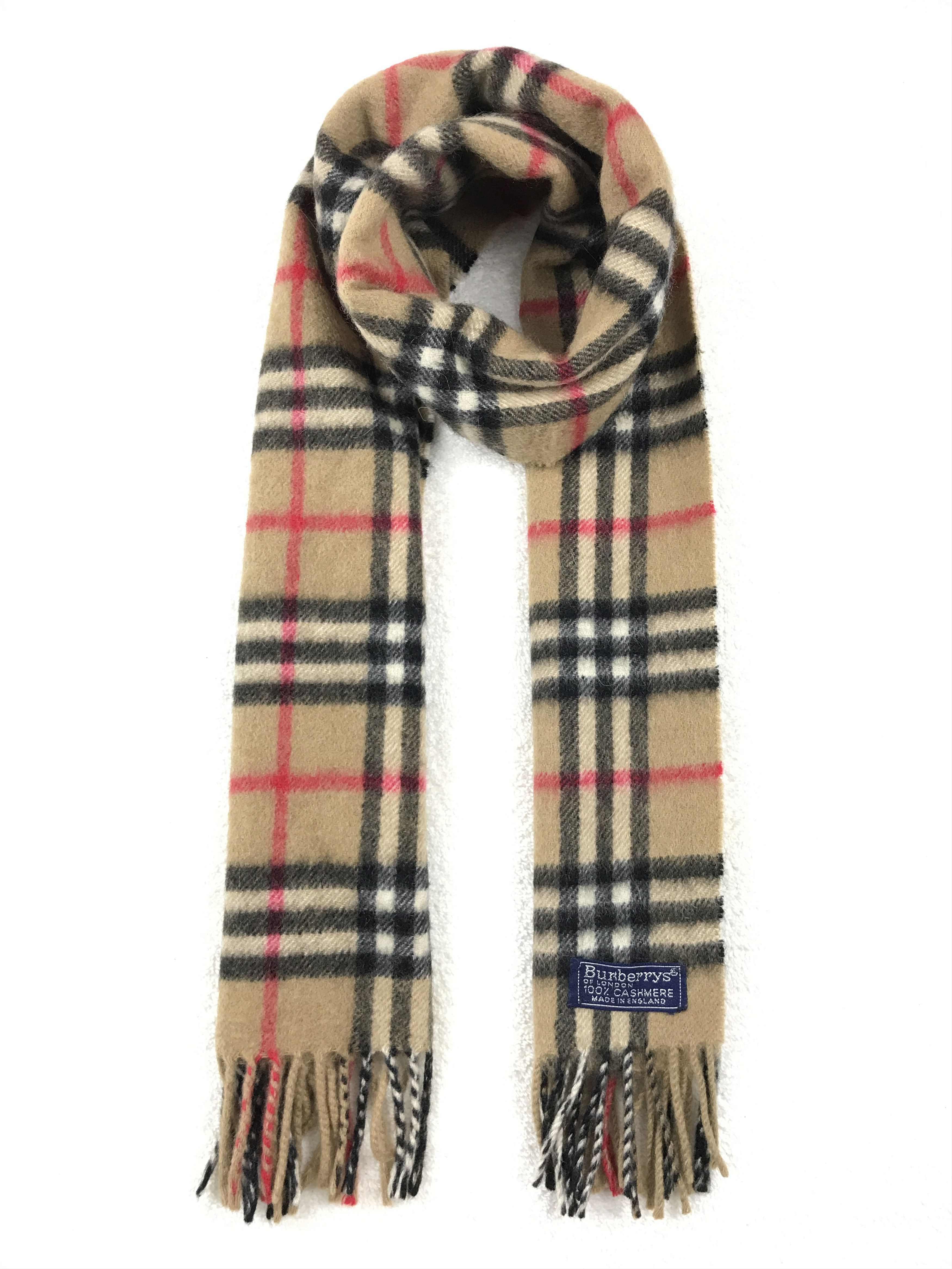 Burberry Nova Check Cashmere Scarf | Grailed