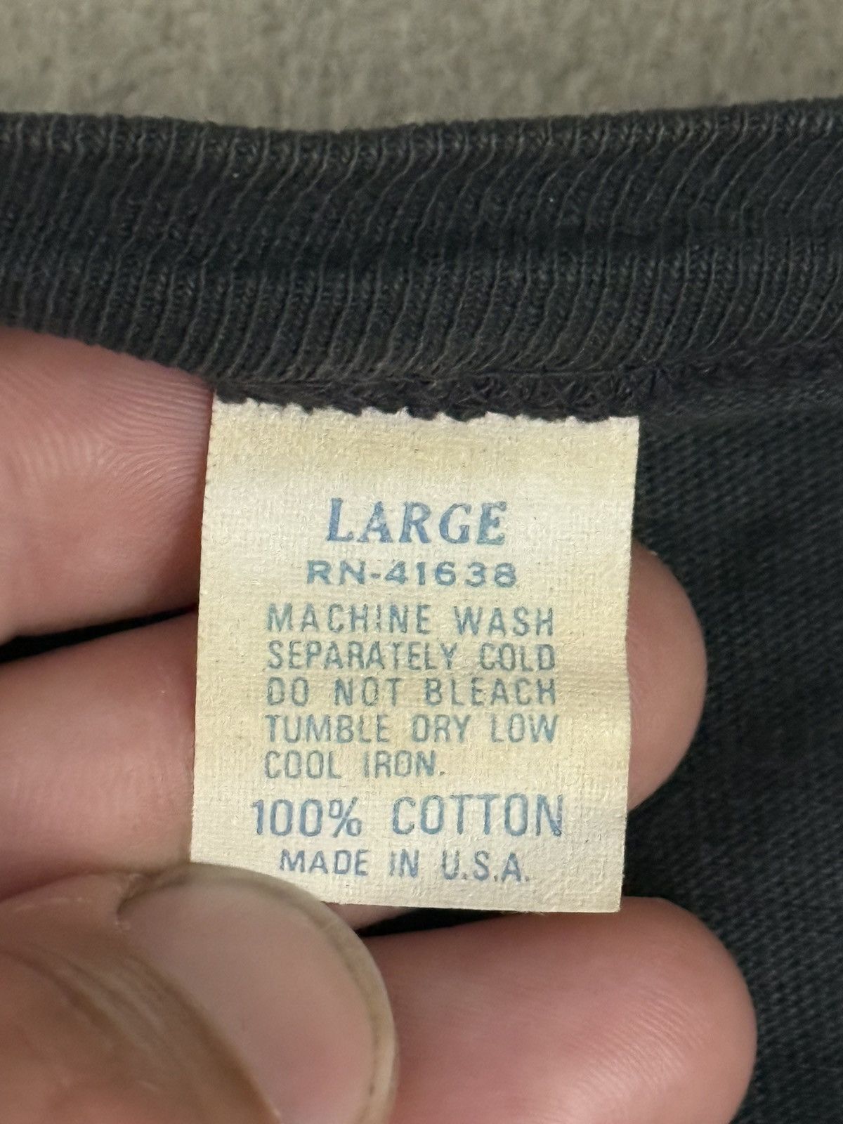 Vintage Vintage 70s Good Man Sex Drive Humor Slogan Quote Tee Small Size US S / EU 44-46 / 1 - 6 Thumbnail