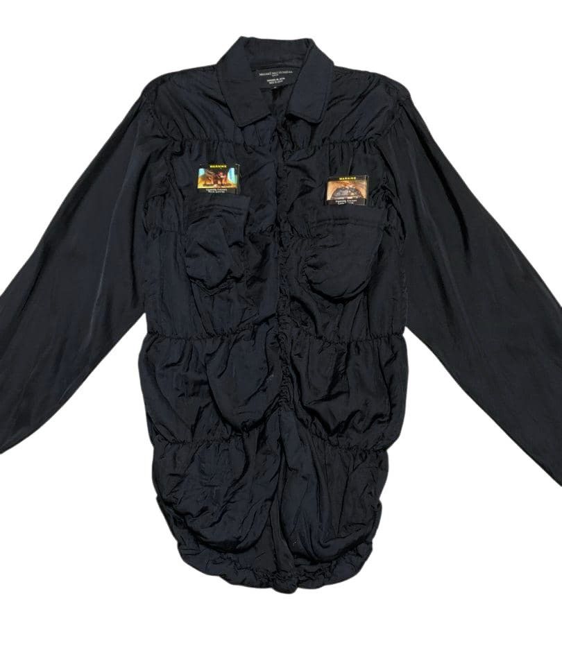 Masaki Matsushima Vintage Masaki Matushima Stretch Shirt Jacket Rare Design Size US S / EU 44-46 / 1 - 4 Thumbnail