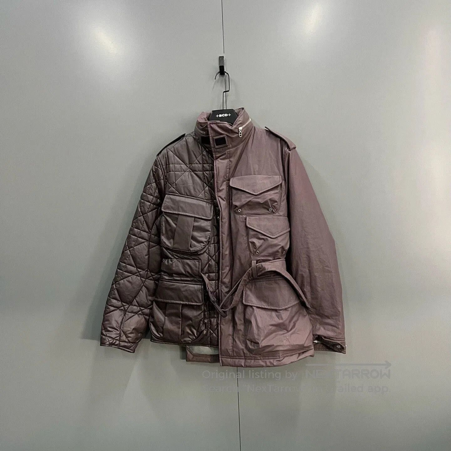 dior asymmetrical long sleeve jacket.