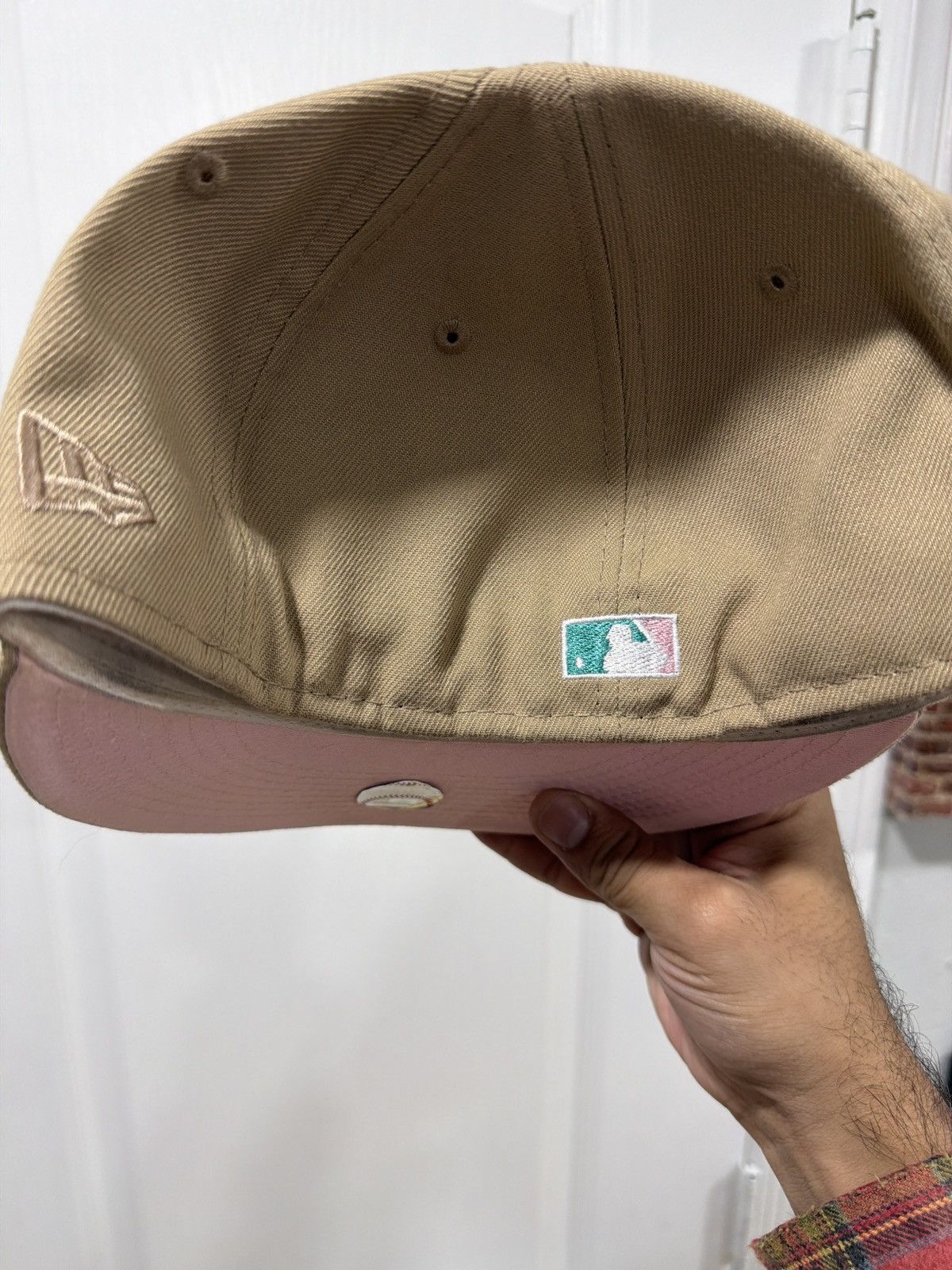 Lids Lids HD Sandstorm Devil Rays Fitted 7 1/8 Inaugural Pink UV Size ONE SIZE - 5 Thumbnail
