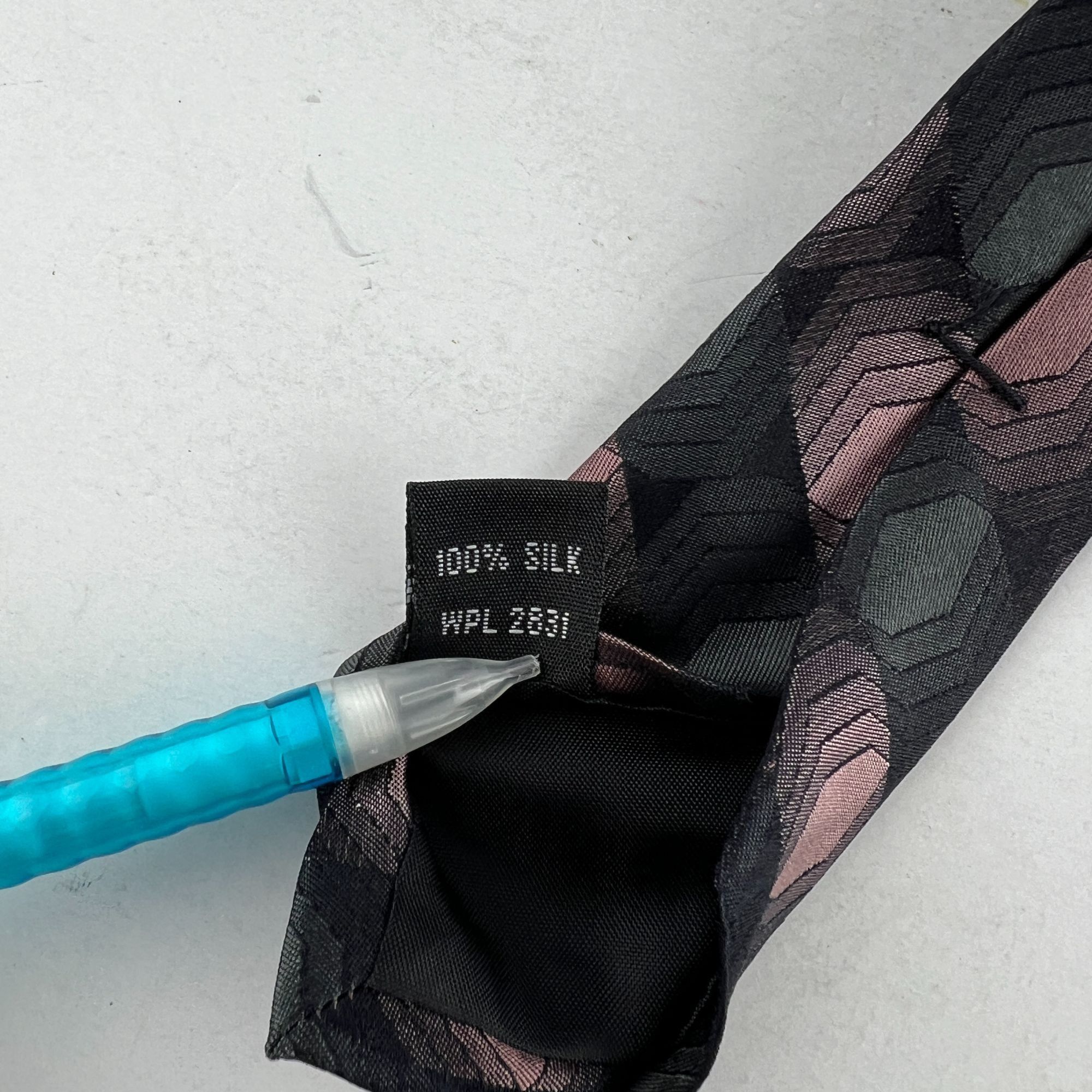 Croft & Barrow Croft & Barrow Geometric Cube Design Necktie Tie Silk Size ONE SIZE - 7 Thumbnail