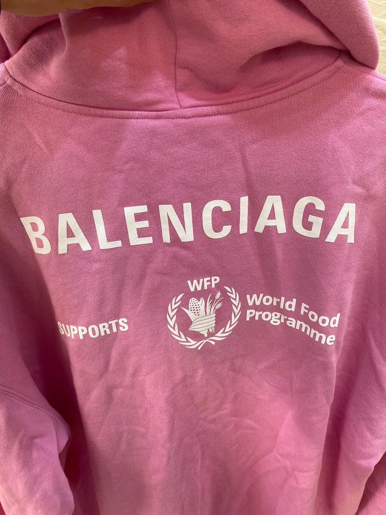 Balenciaga Balenciaga Logo letter print hooded long-sleeve sweater, l Size US XS / EU 42 / 0 - 7 Thumbnail