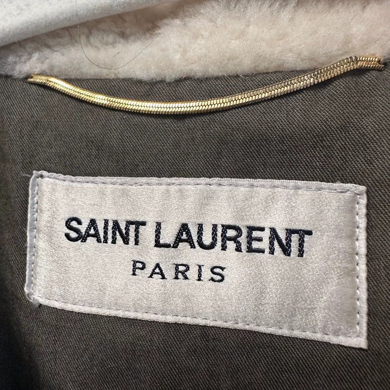 Saint Laurent Paris Saint Laurent Paris Coyote Wool Lamb Pike Cotton jacket 250 Size XXS / US 00 / IT 34 - 3 Thumbnail