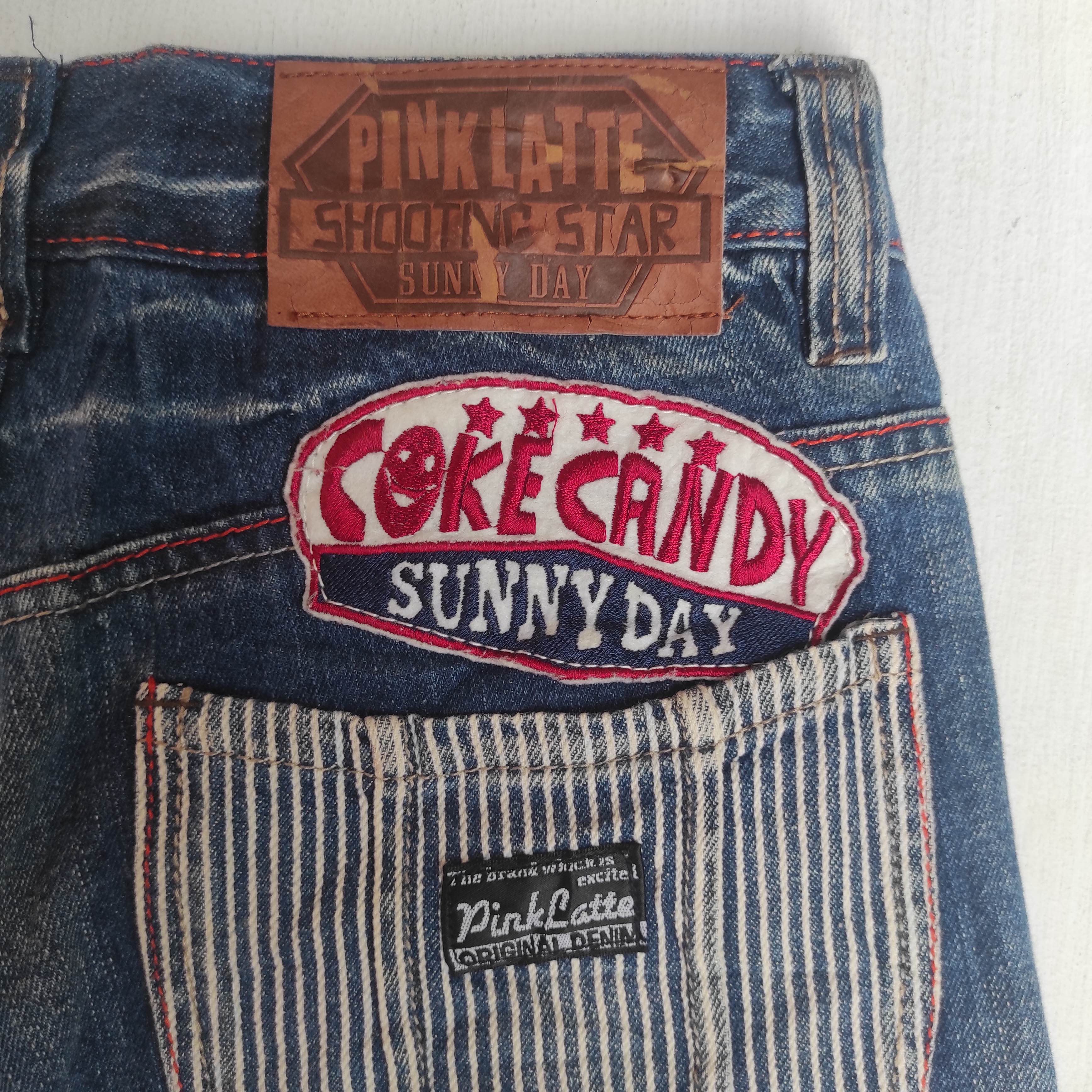 Hysteric Glamour PINK LATTE Denim Jeans Size 28" / US 6 / IT 42 - 15 Thumbnail