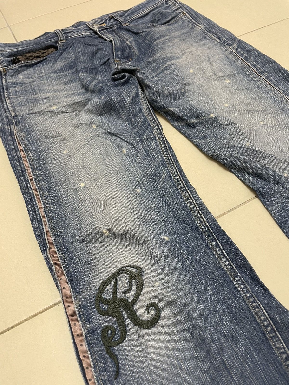 Japanese Brand Ozone Rocks Jeans Size US 31 - 2 Thumbnail