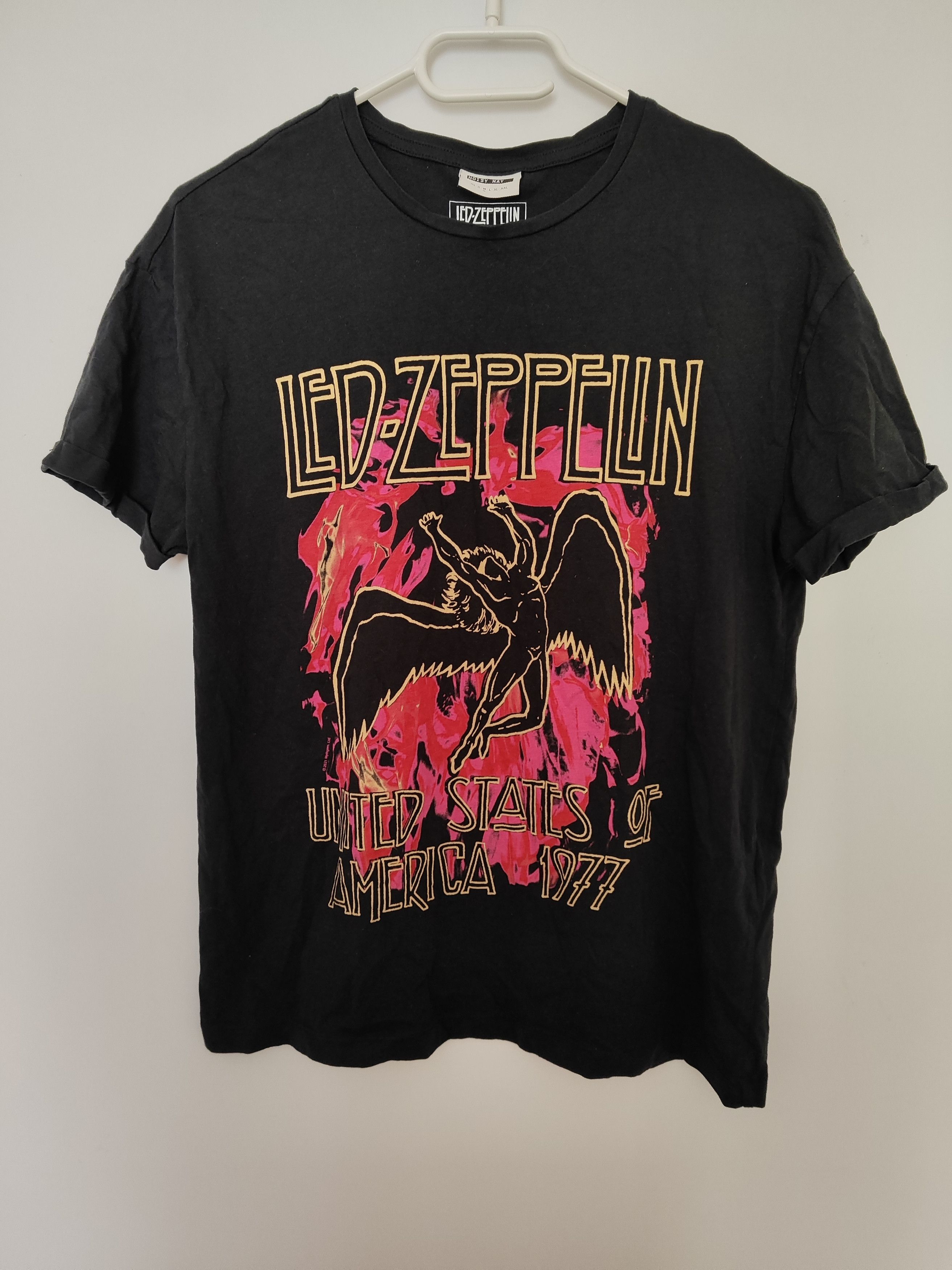 Band Tees × Led Zeppelin Led Zeppelin Official Licensed Band Tee – Noisy May Size M / US 6-8 / IT 42-44 - 4 Thumbnail