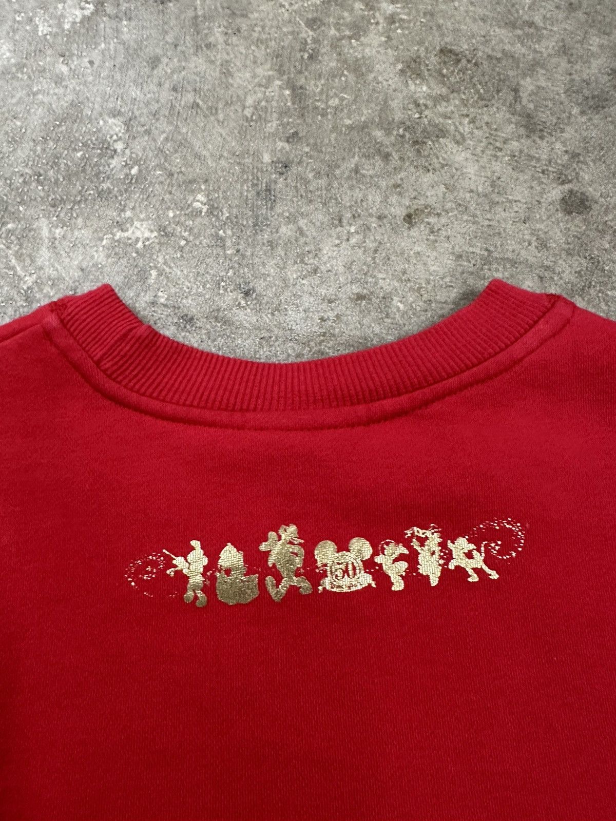 Disney Crazy Y2K Disneyland 50th Anniversary Sweatshirt Size M / US 6-8 / IT 42-44 - 9 Thumbnail