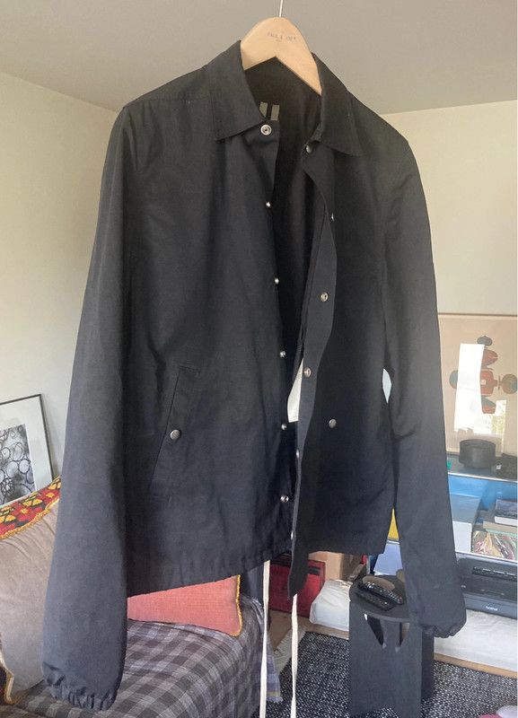 Rick Owens Snap Front Coach Jacket Size US S / EU 44-46 / 1 - 10 Thumbnail