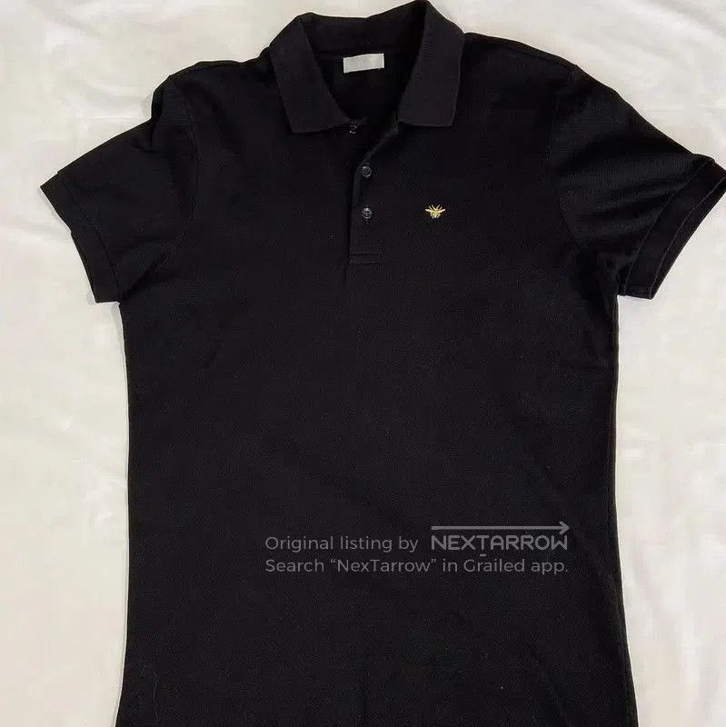 Dior Dior Black Men's Polo Shirt . Size US M / EU 48-50 / 2 - 1 Thumbnail